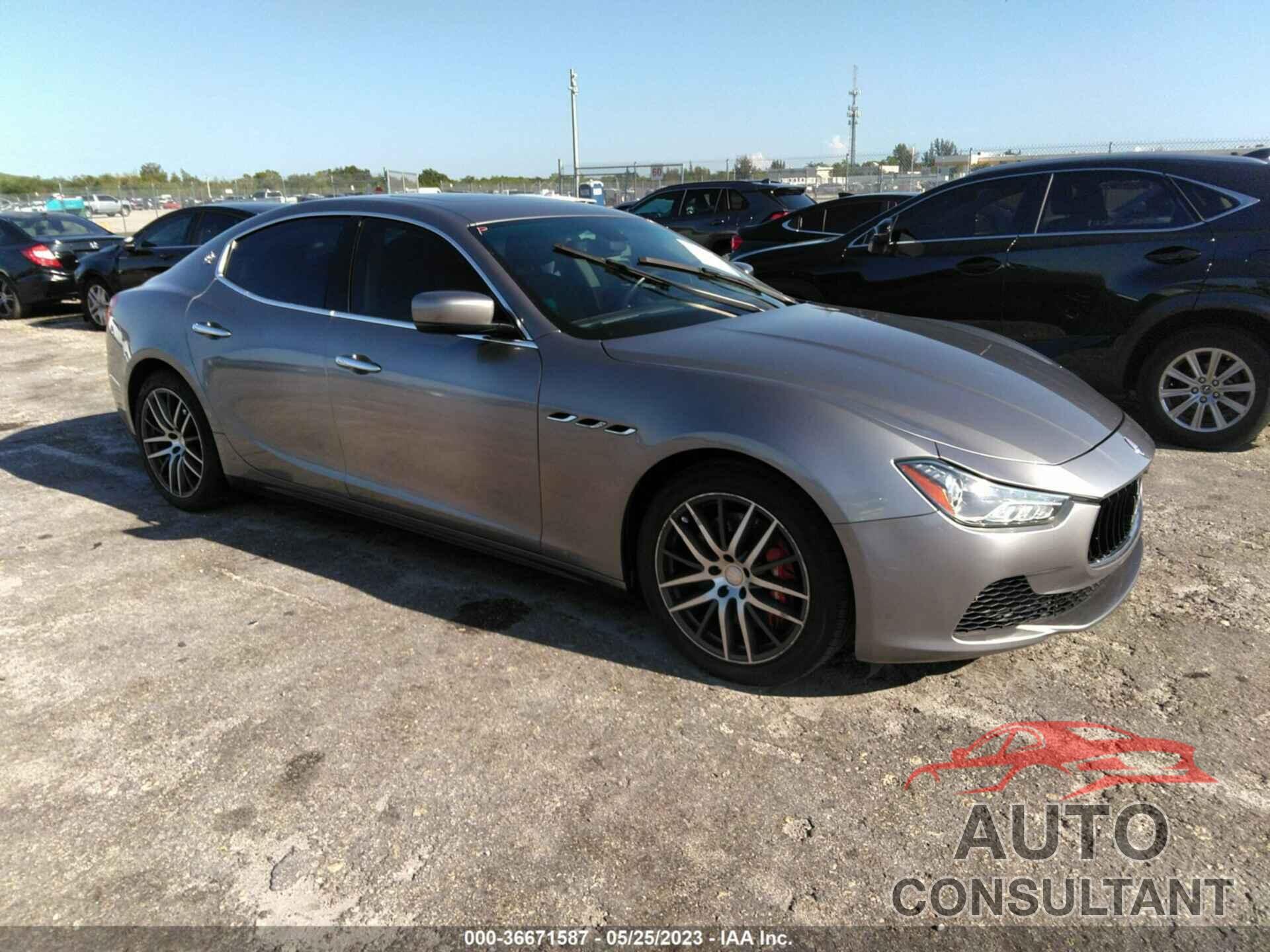 MASERATI GHIBLI 2016 - ZAM57RSA4G1169112