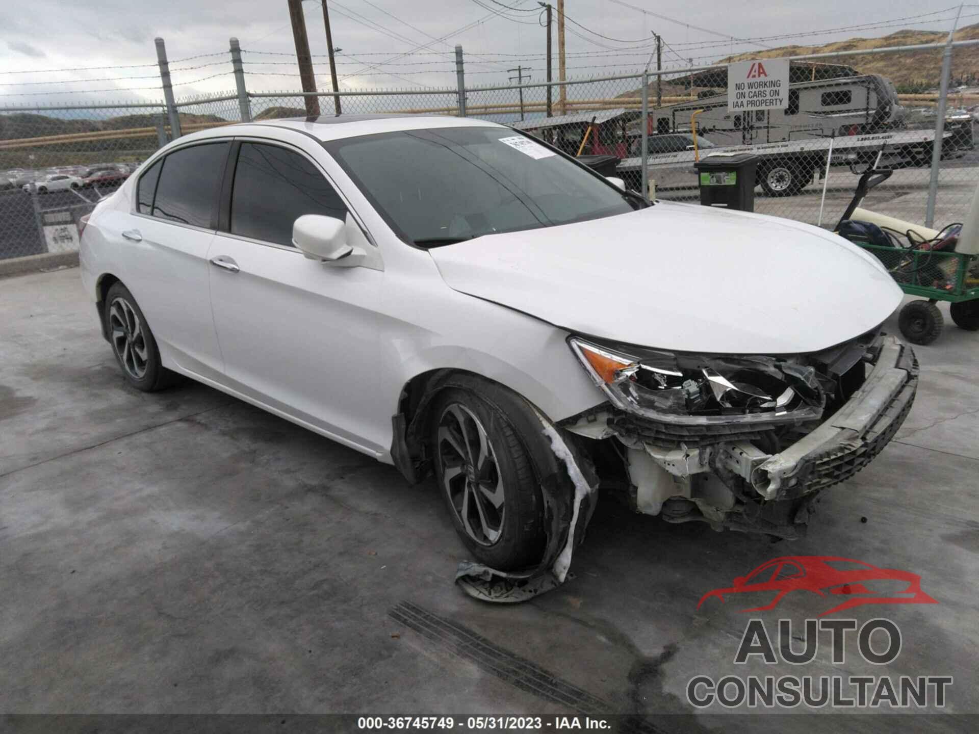 HONDA ACCORD SEDAN 2016 - 1HGCR2F76GA204648