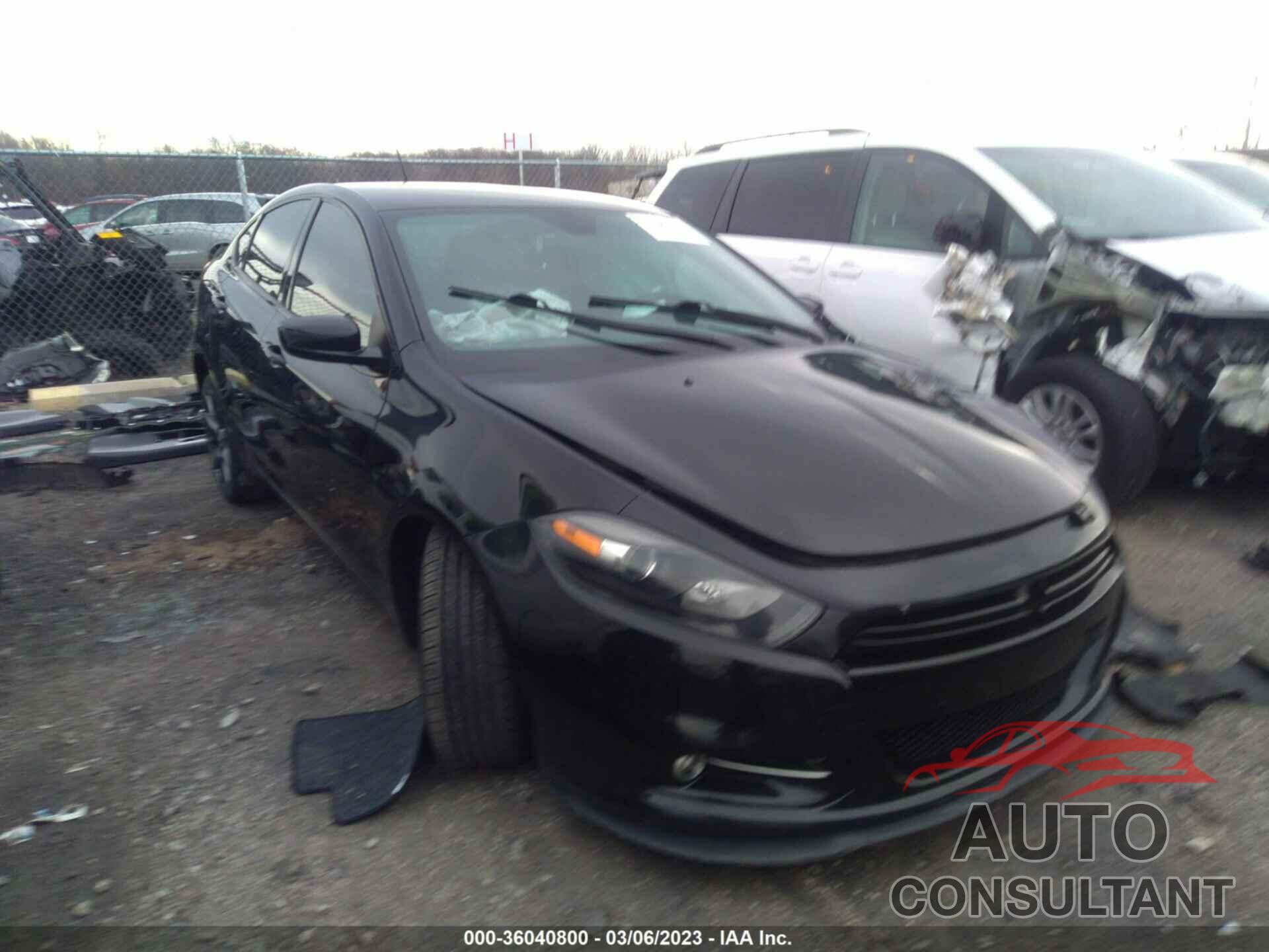 DODGE DART 2015 - 1C3CDFBB7FD390684