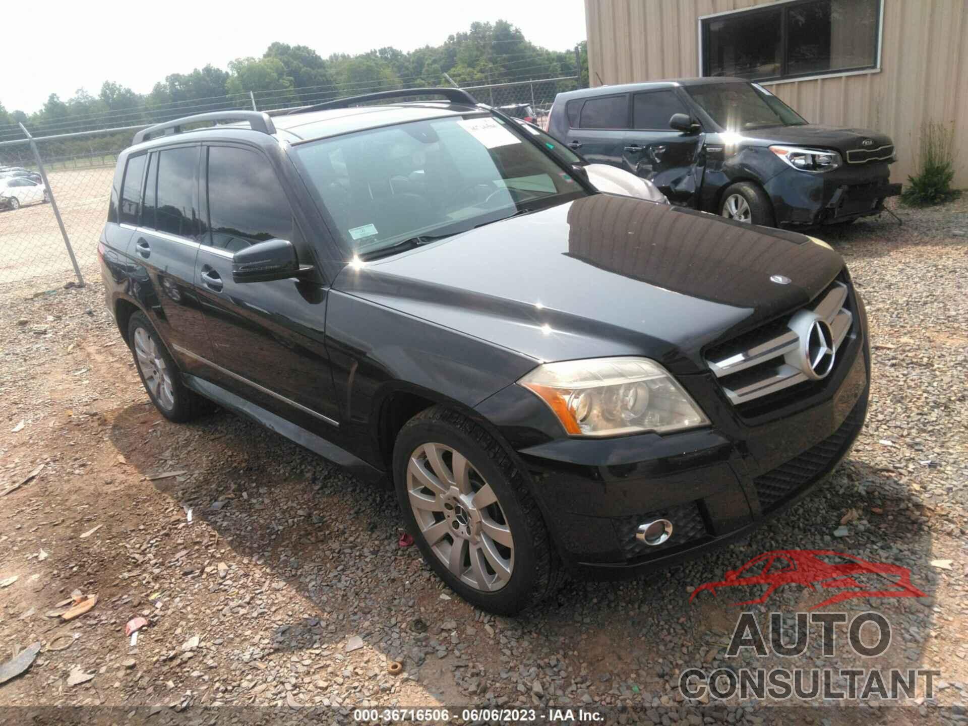 MERCEDES-BENZ GLK 350 2010 - WDCGG8HB2AF505349