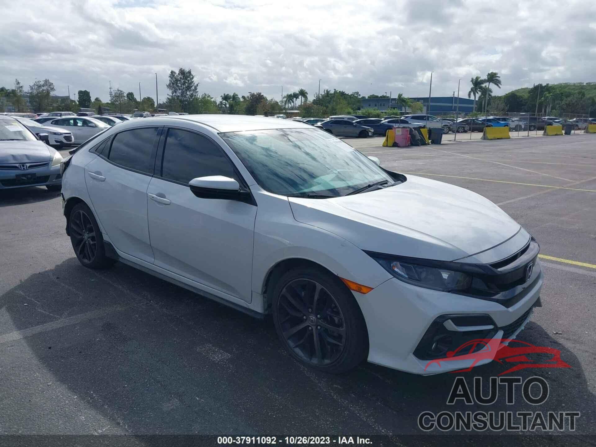 HONDA CIVIC HATCHBACK 2021 - SHHFK7H45MU212676