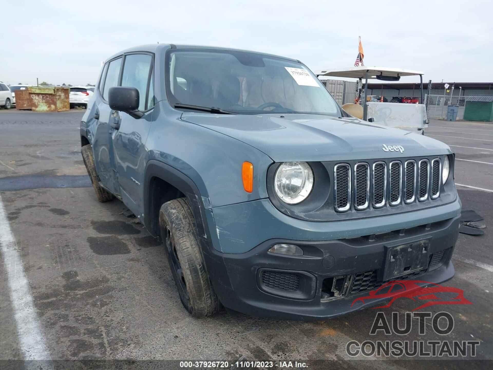 JEEP RENEGADE 2017 - ZACCJAAB2HPF99778