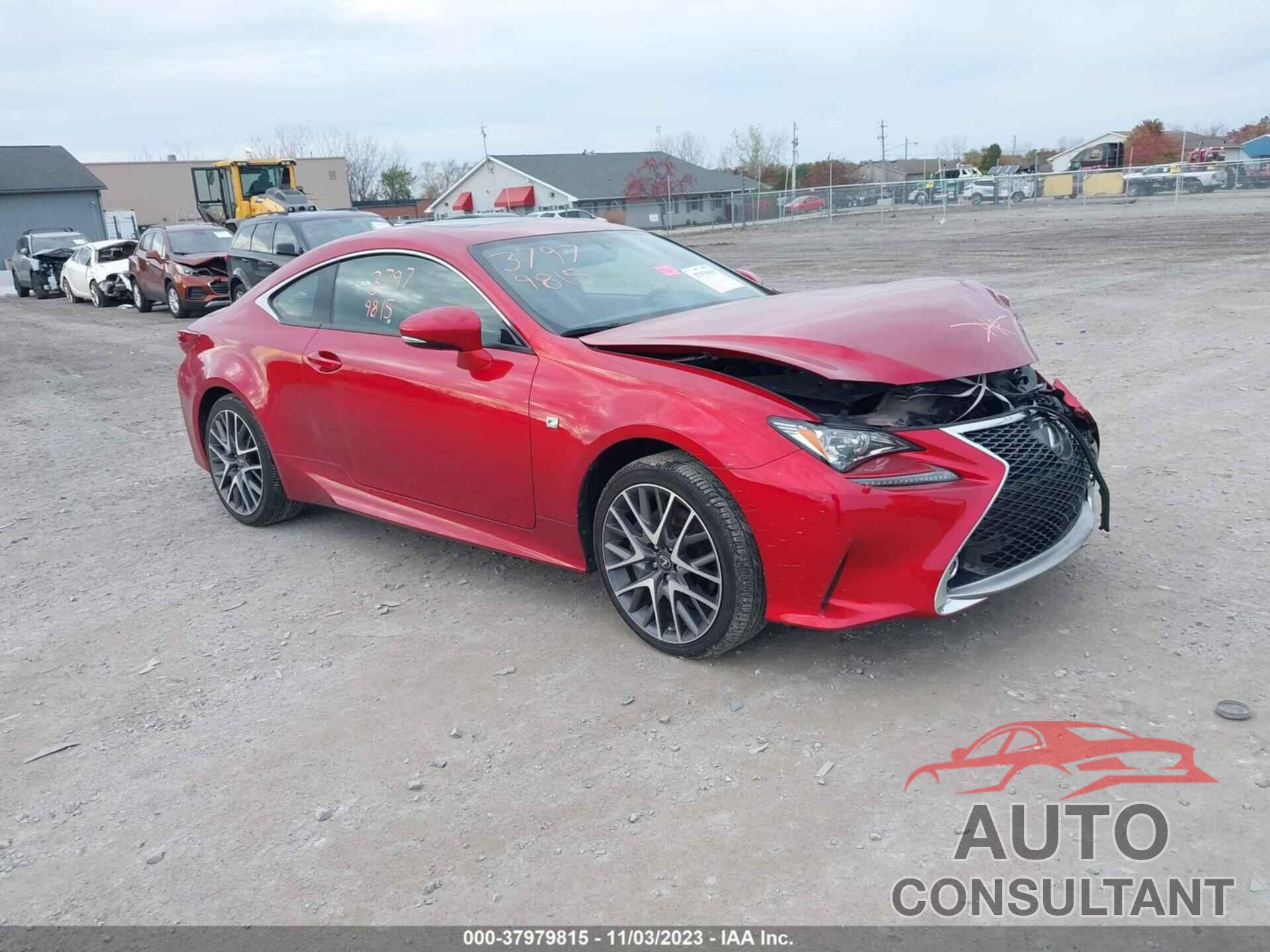 LEXUS RC 2016 - JTHSM5BC0G5000299