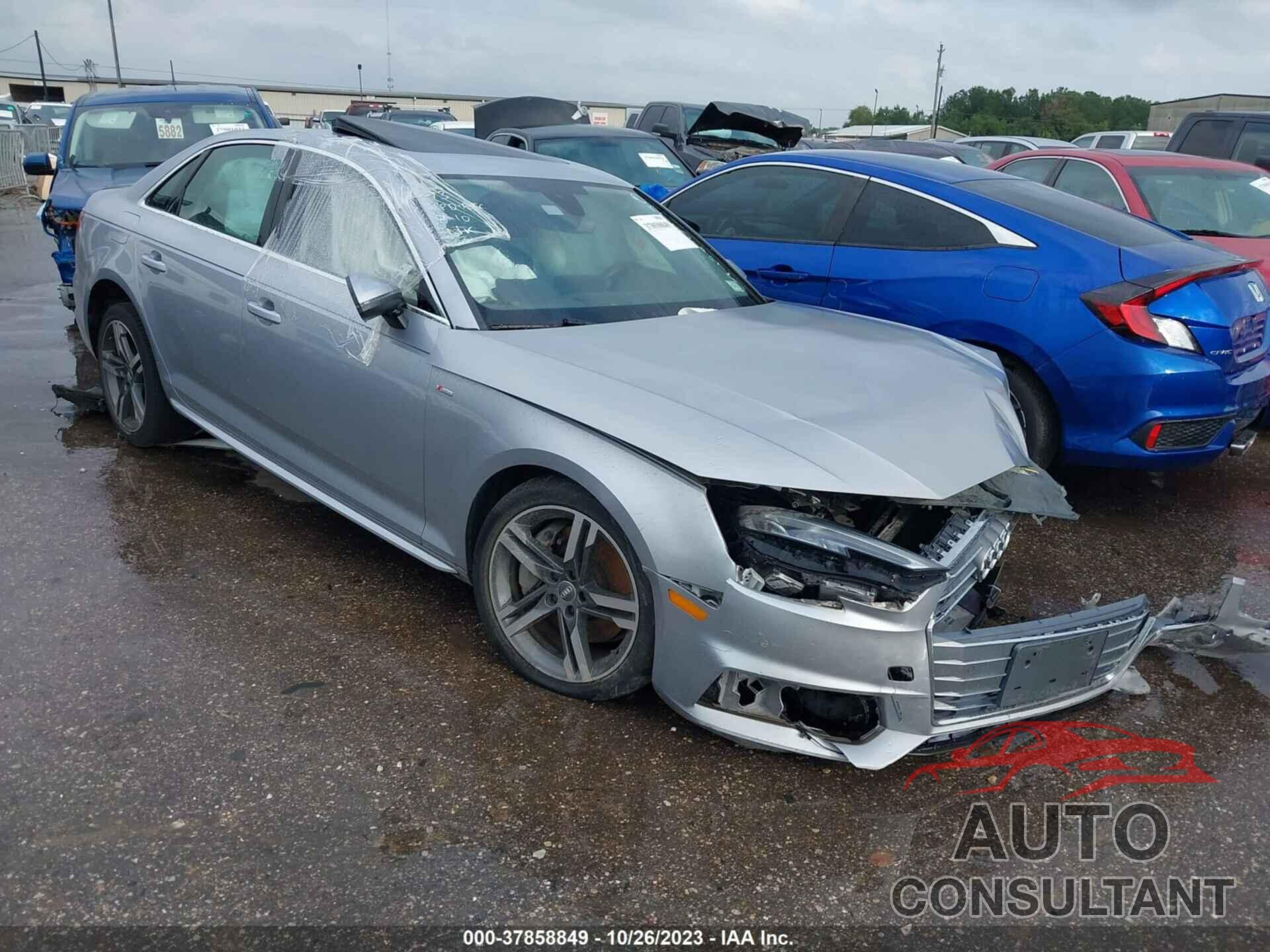 AUDI A4 2018 - WAUENAF43JA078675