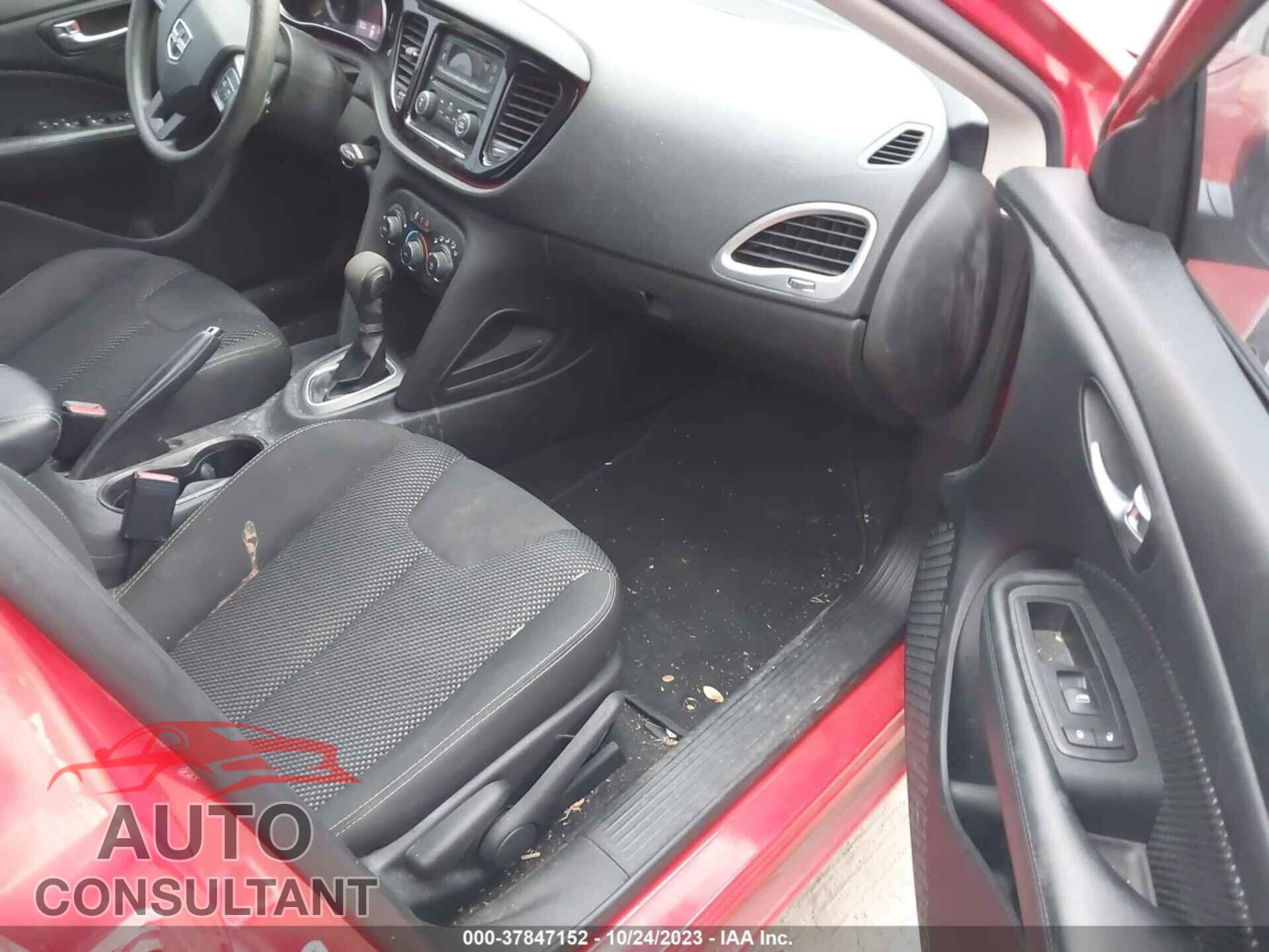 DODGE DART 2016 - 1C3CDFBA7GD609748