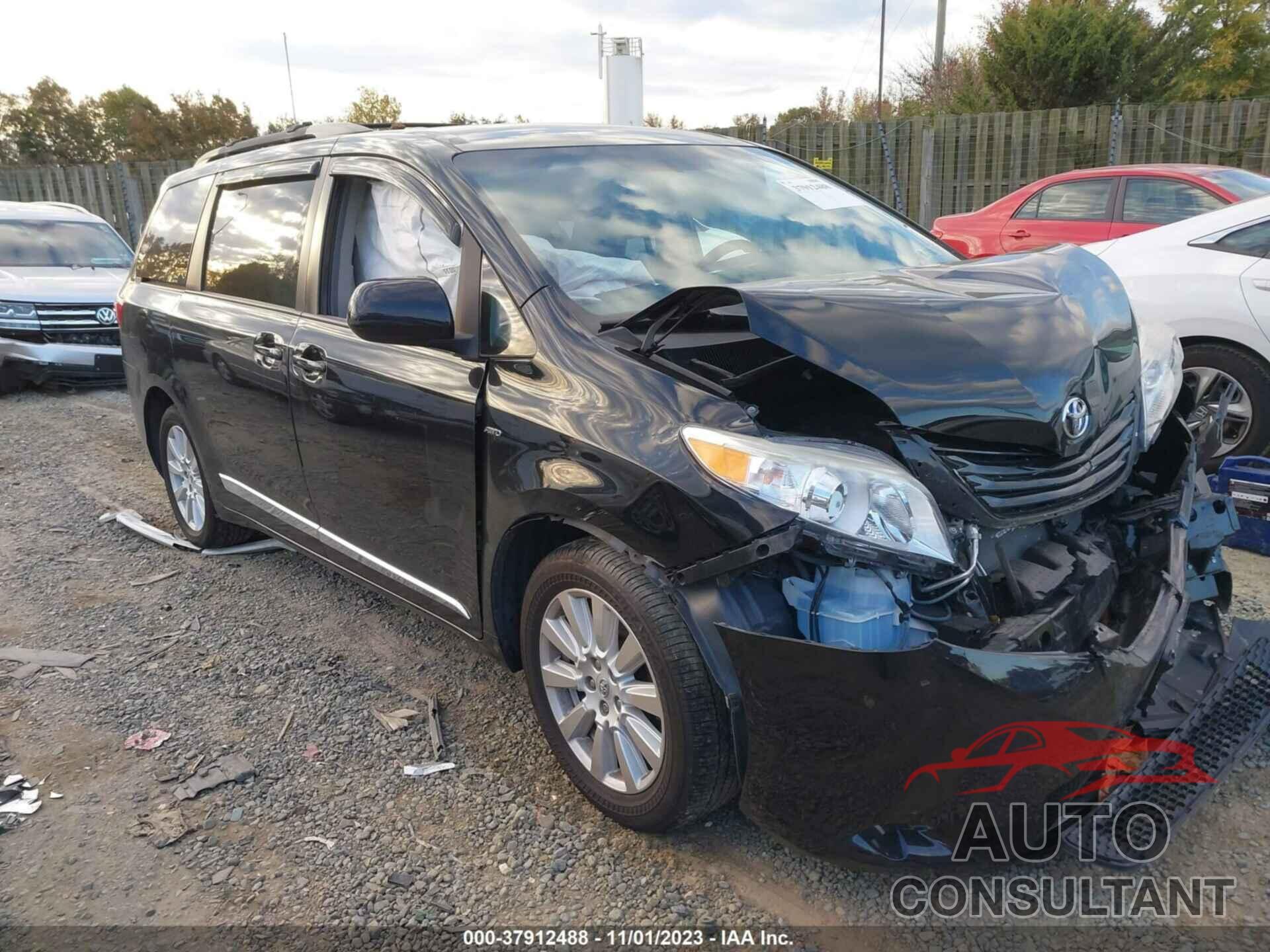 TOYOTA SIENNA 2017 - 5TDJZ3DC0HS164289