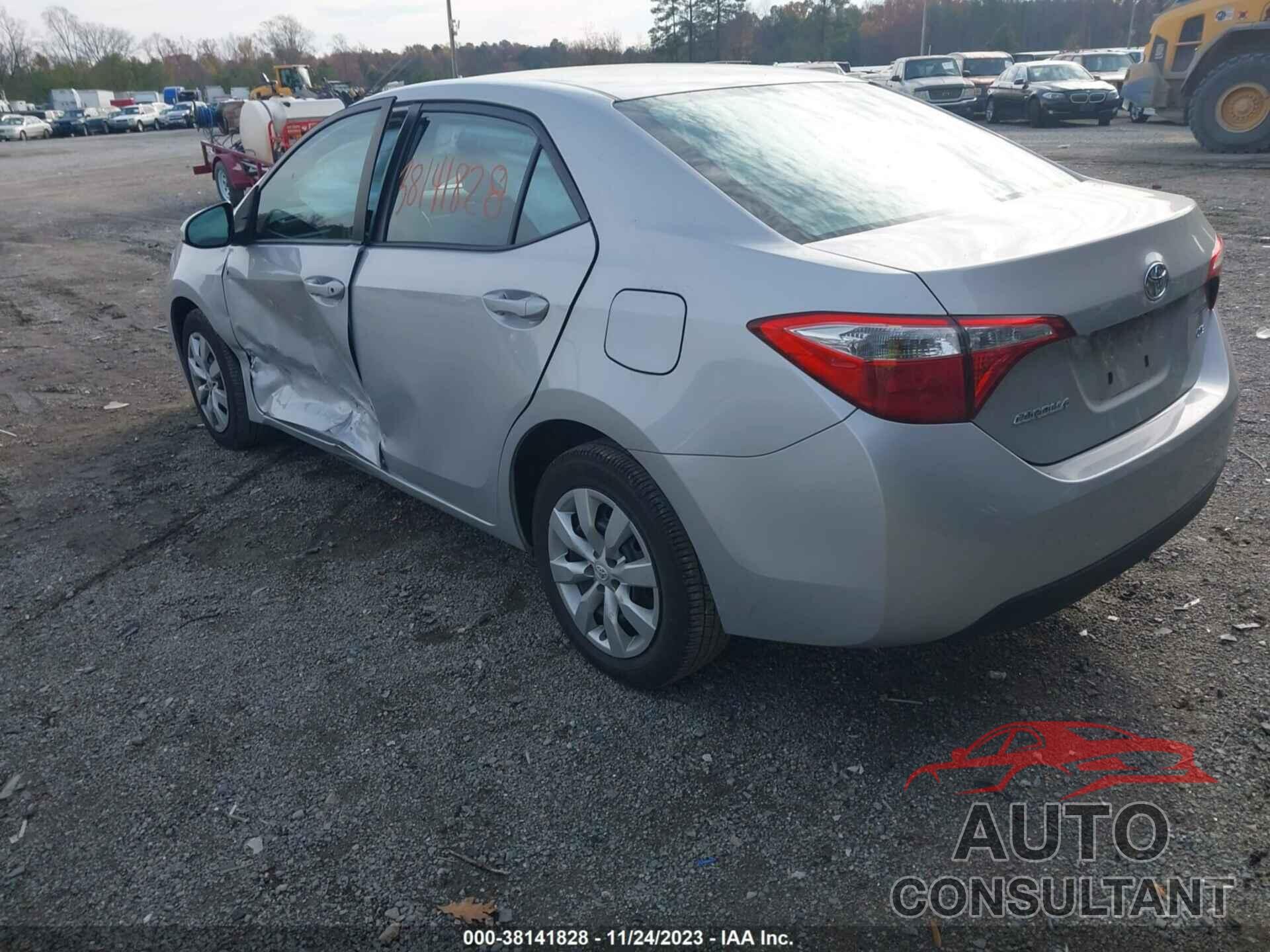 TOYOTA COROLLA 2016 - 2T1BURHE7GC636769