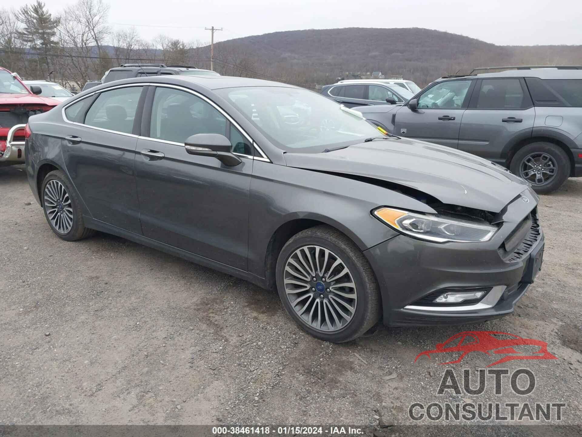 FORD FUSION 2017 - 3FA6P0T95HR389221