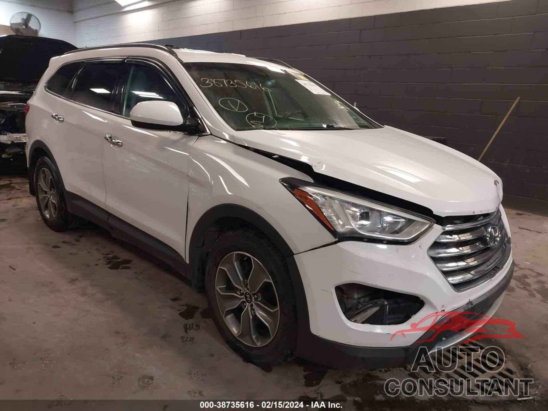 HYUNDAI SANTA FE 2016 - KM8SMDHF8GU162180