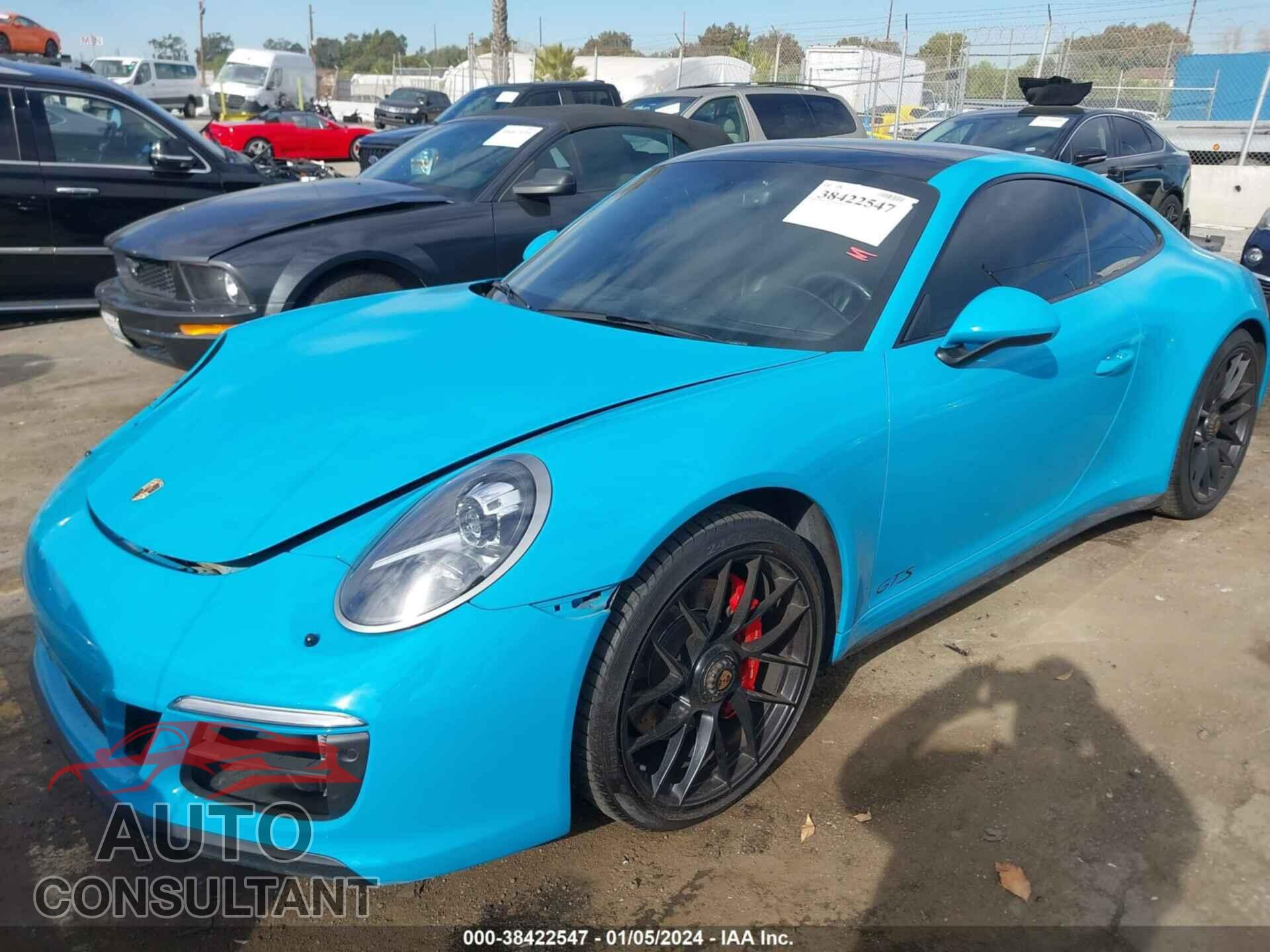 PORSCHE 911 2018 - WP0AB2A99JS122790