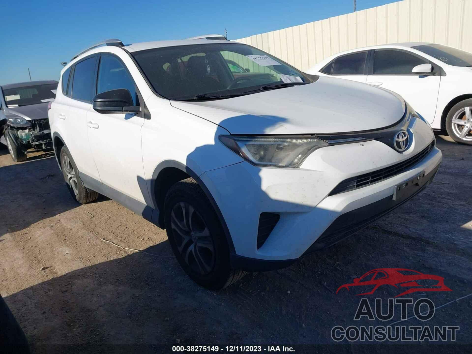 TOYOTA RAV4 2016 - 2T3BFREV0GW433212