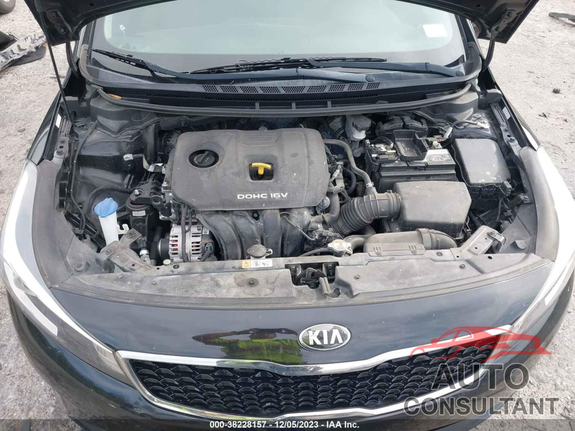 KIA FORTE 2017 - 3KPFK4A75HE138384