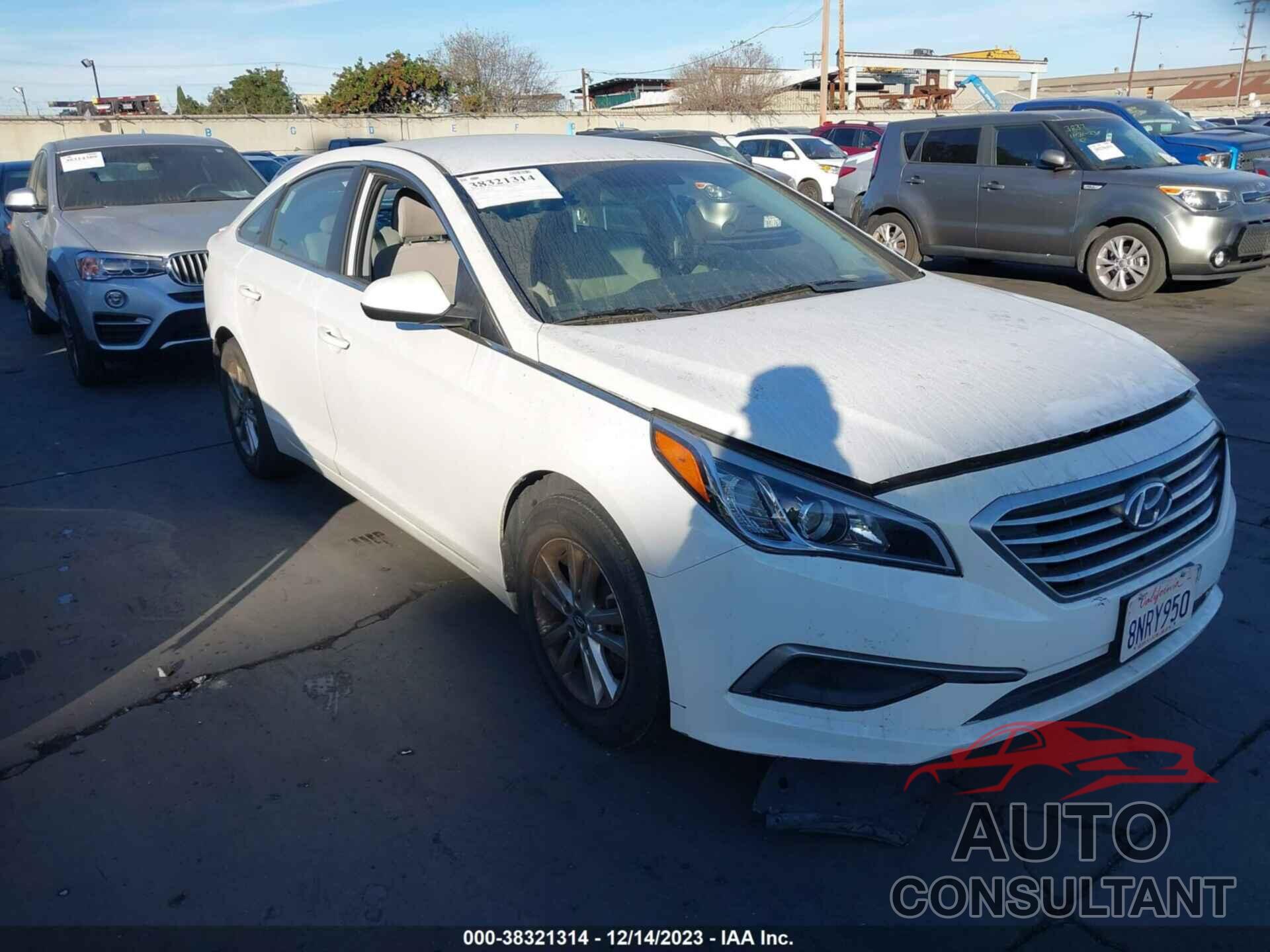 HYUNDAI SONATA 2017 - 5NPE24AF6HH496897