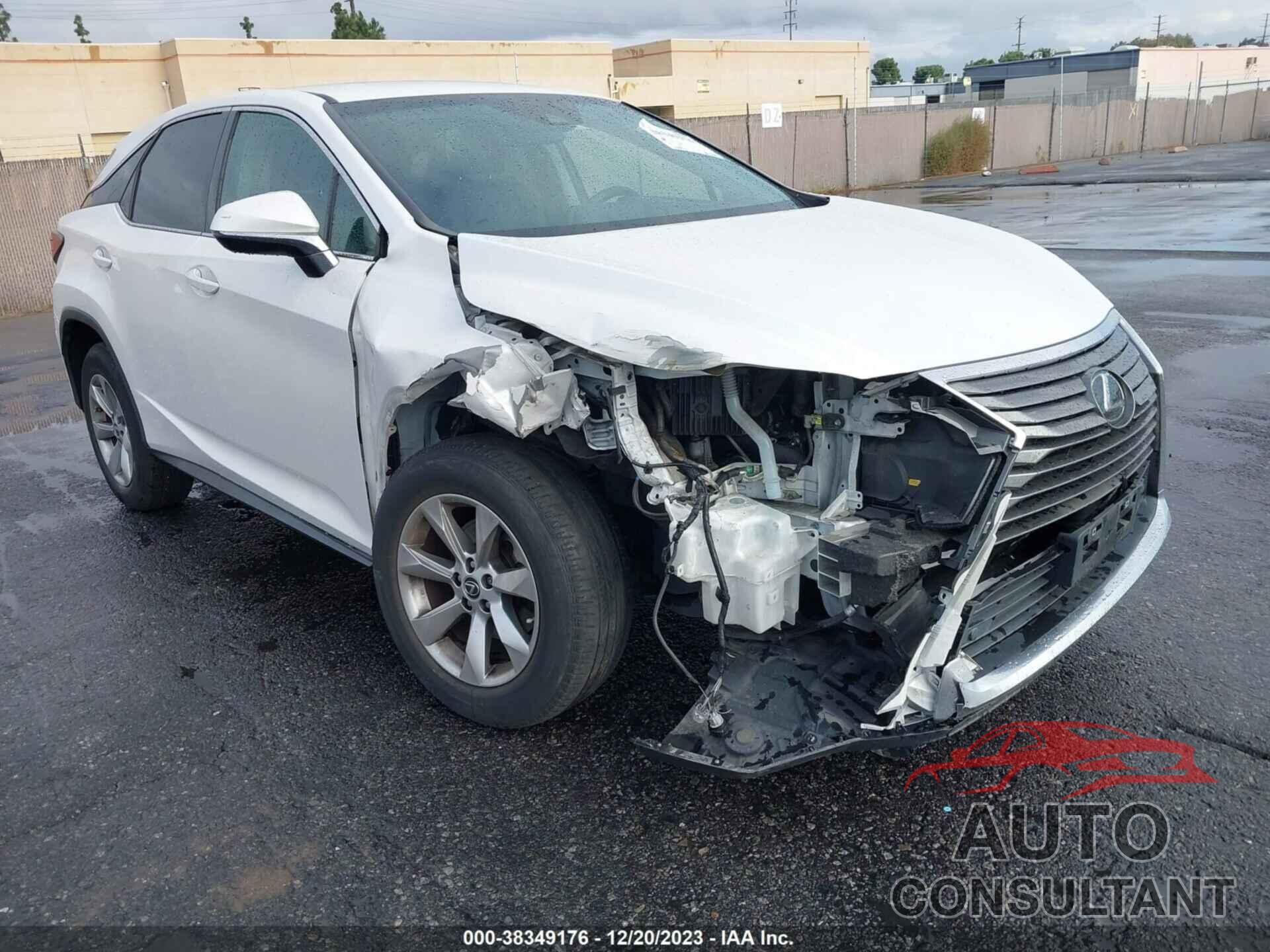 LEXUS RX 350 2018 - 2T2ZZMCA1JC109689