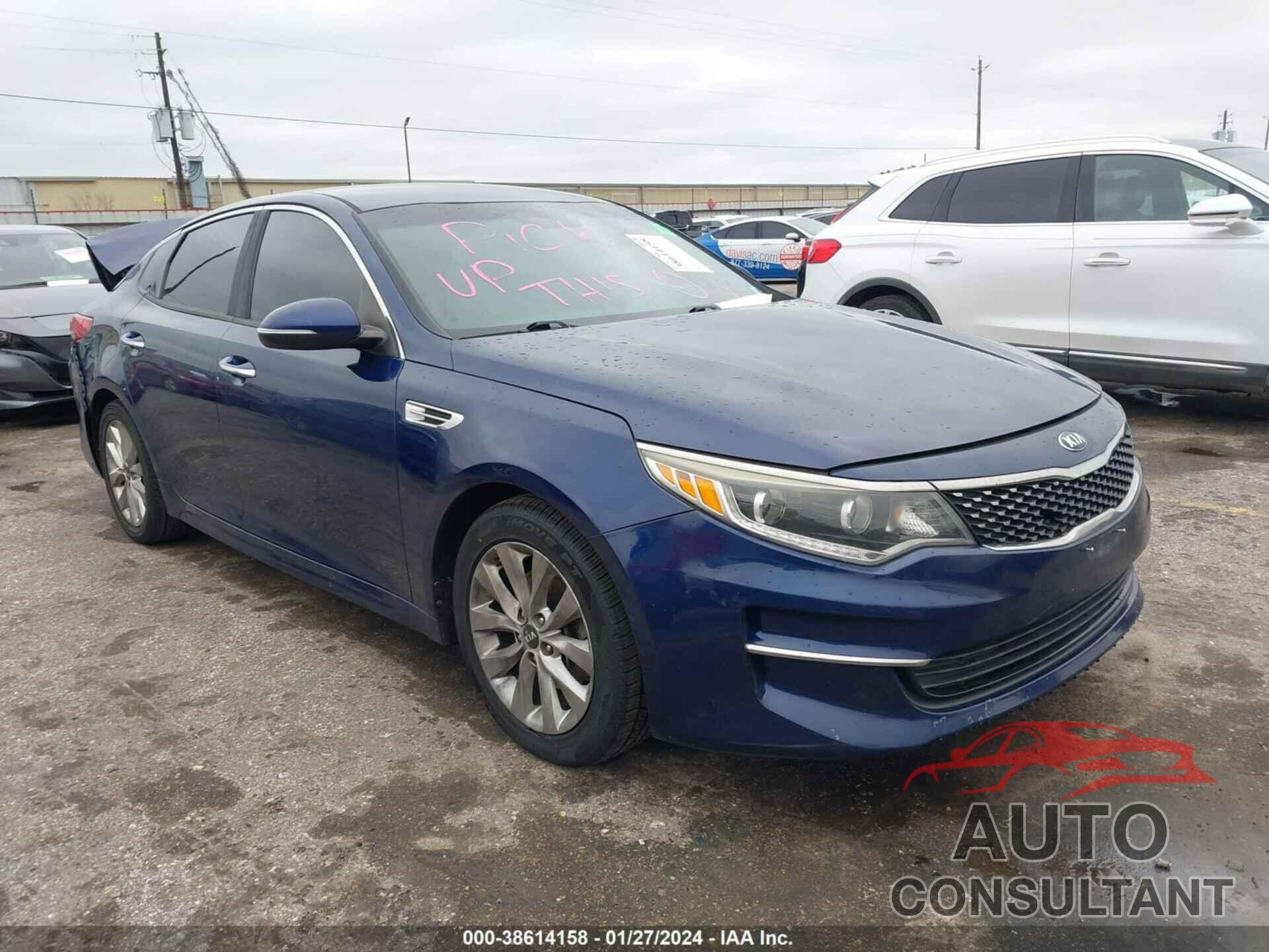 KIA OPTIMA 2016 - 5XXGU4L37GG040732