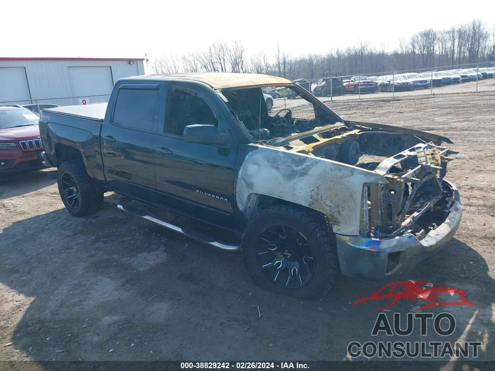 CHEVROLET SILVERADO 1500 2017 - 3GCUKREC2HG131389