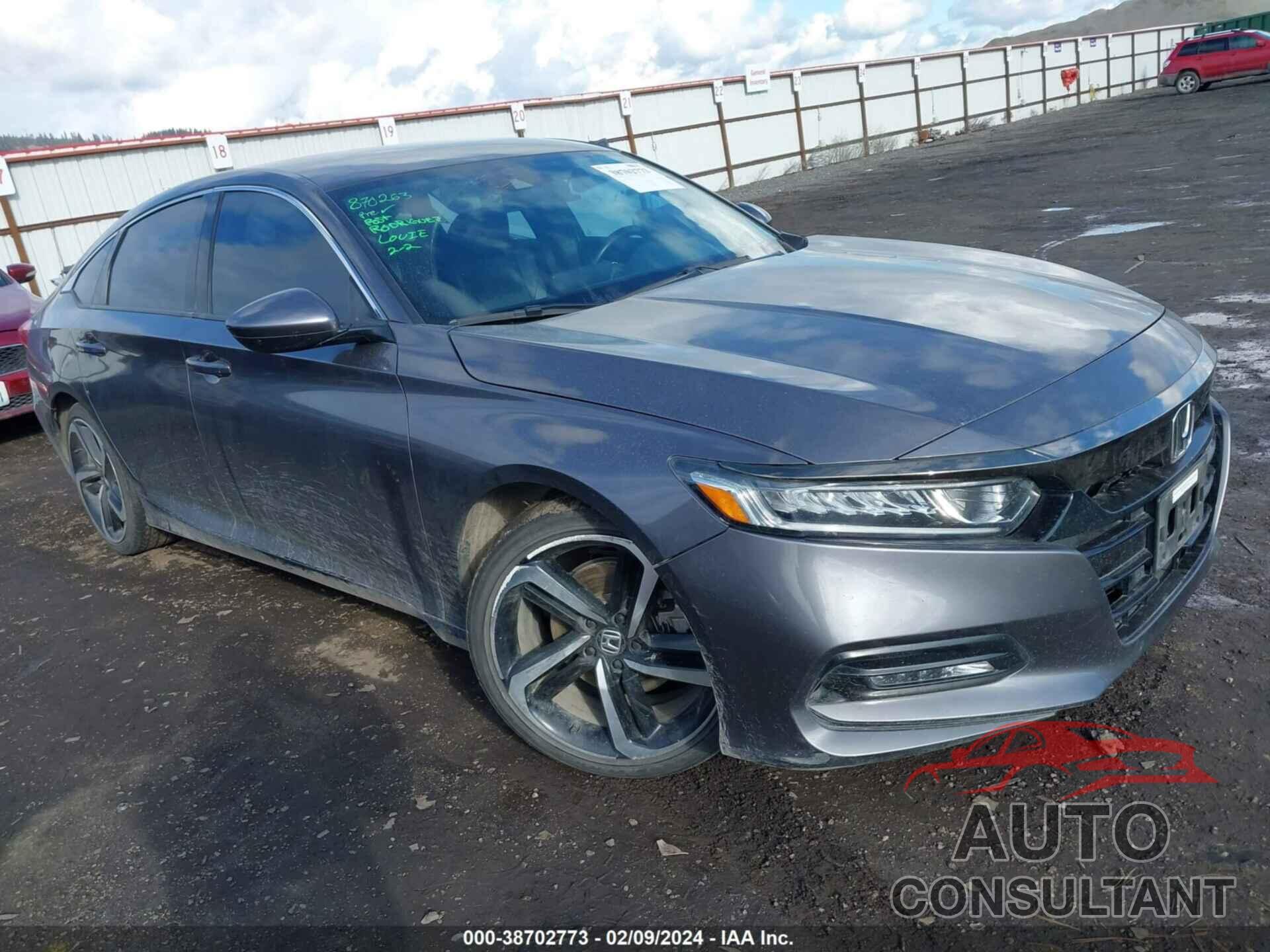 HONDA ACCORD 2018 - 1HGCV1F32JA036226