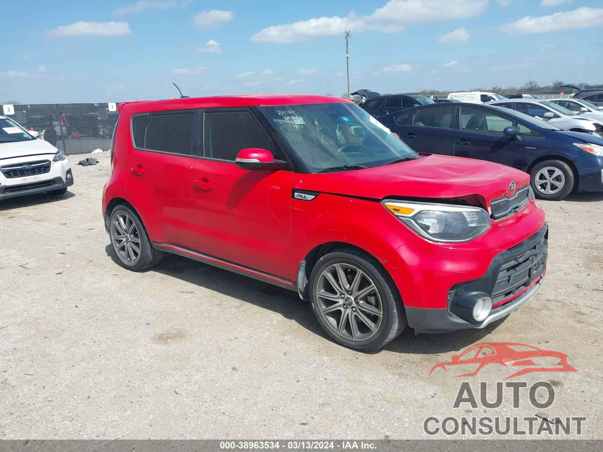 KIA SOUL 2018 - KNDJX3AAXJ7592055