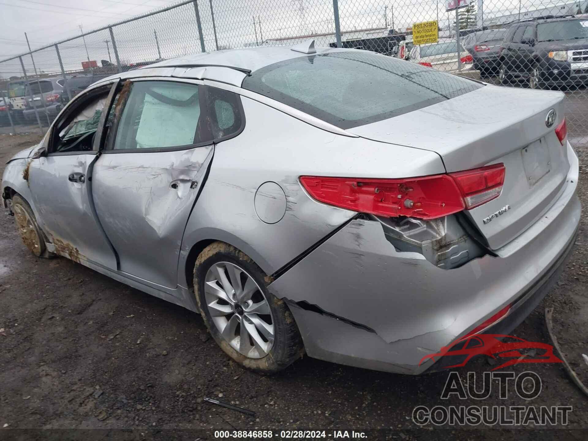 KIA OPTIMA 2017 - 5XXGT4L3XHG163896