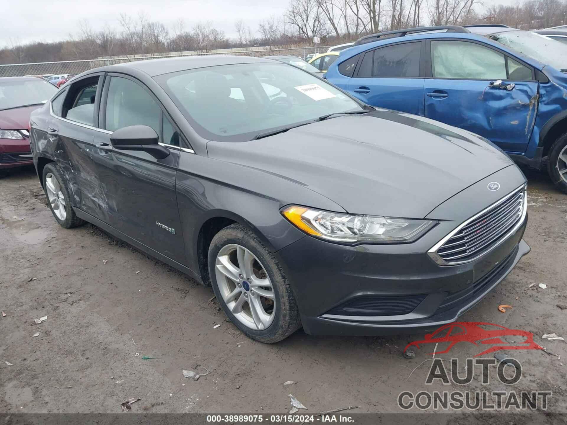 FORD FUSION HYBRID 2018 - 3FA6P0LU2JR116618