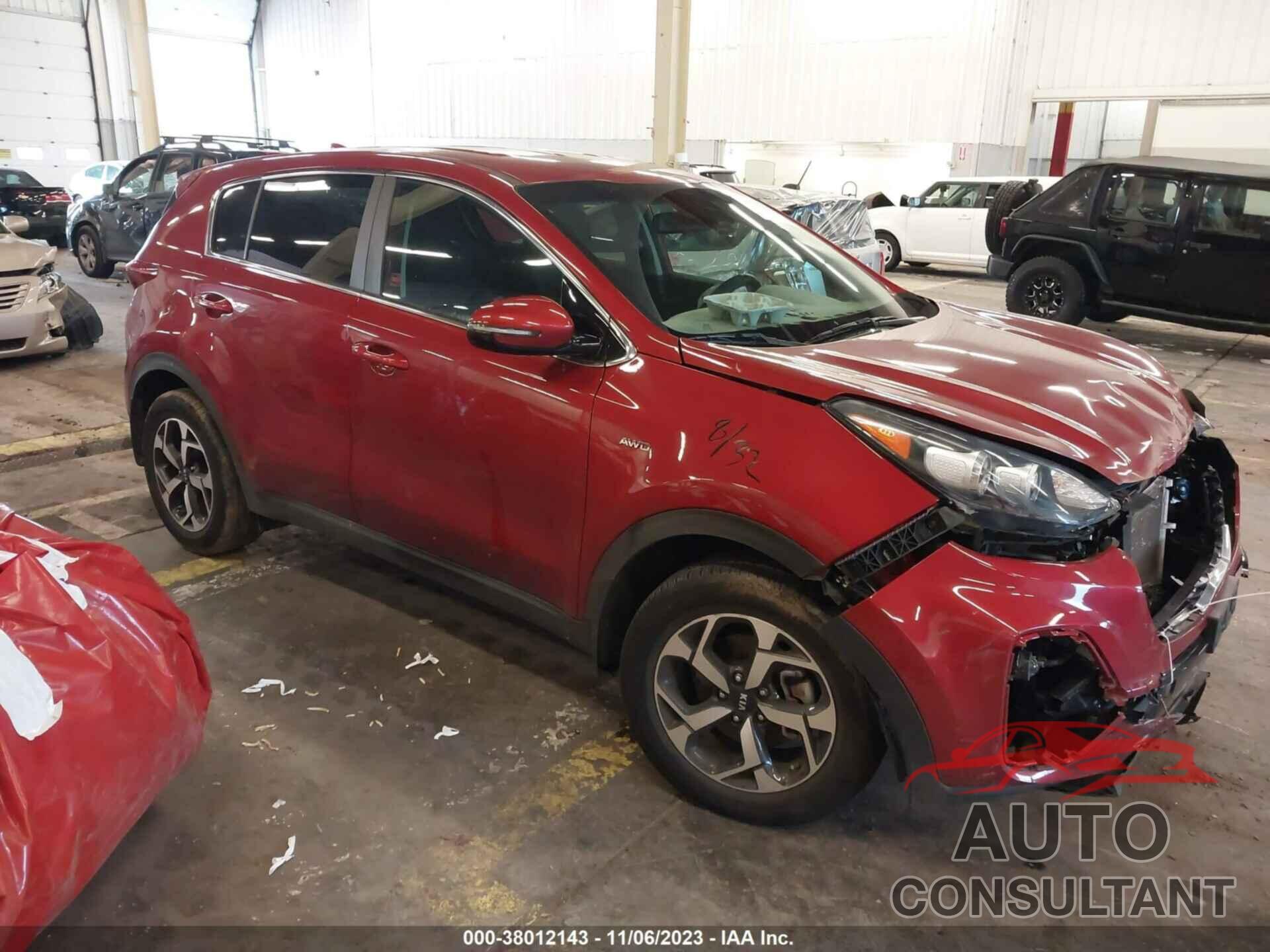 KIA SPORTAGE 2021 - KNDPMCAC5M7883894