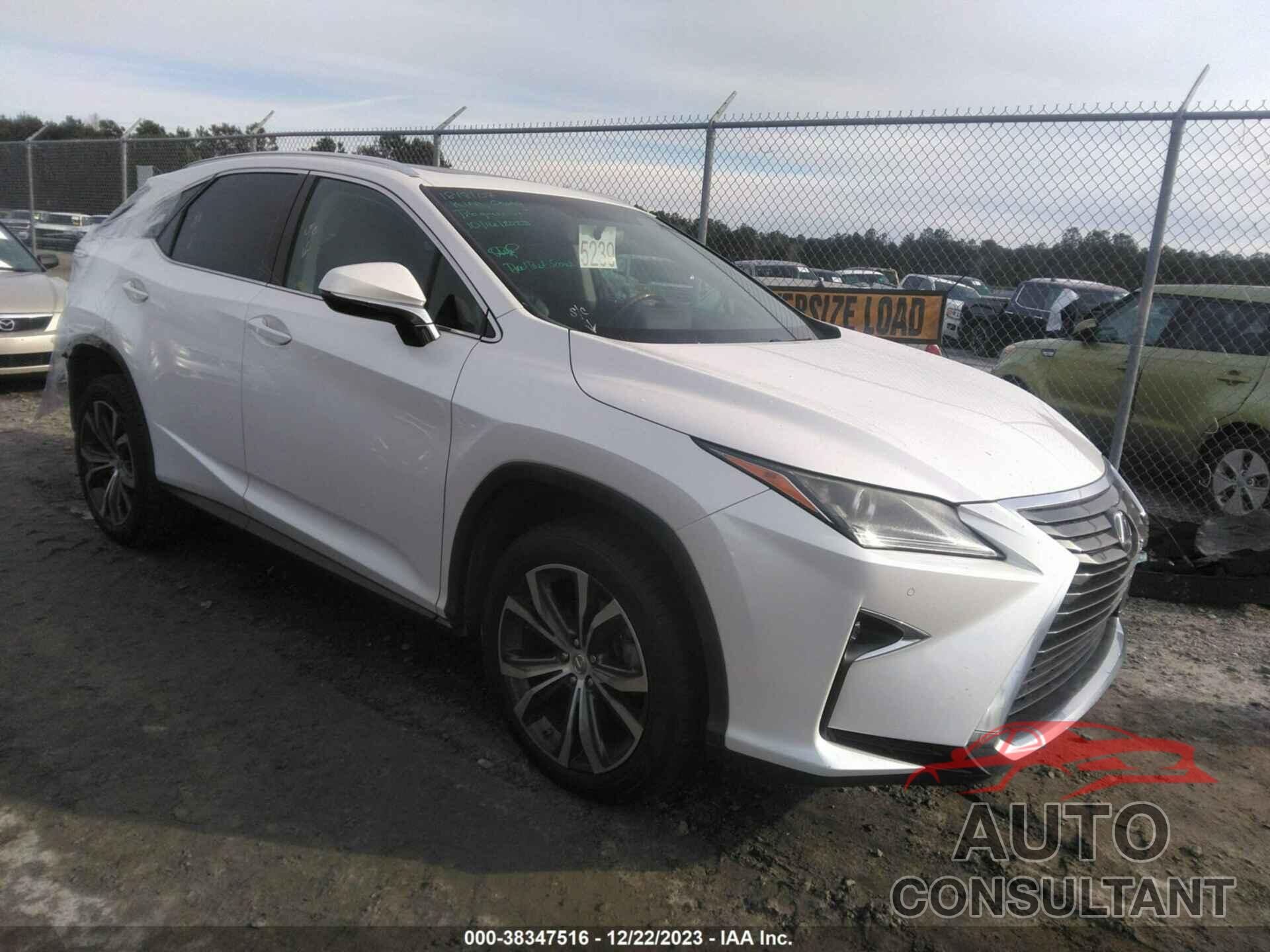 LEXUS RX 350 2016 - 2T2ZZMCA7GC007788