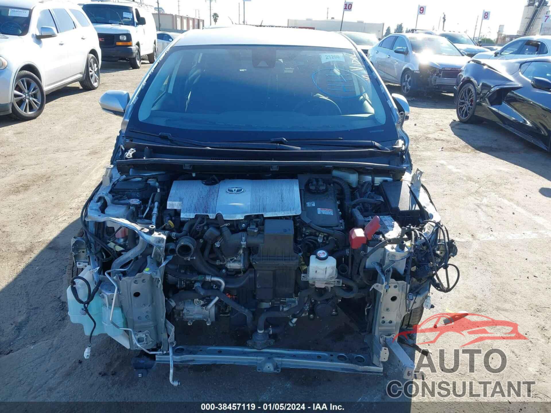 TOYOTA PRIUS 2021 - JTDKAMFU0M3136530