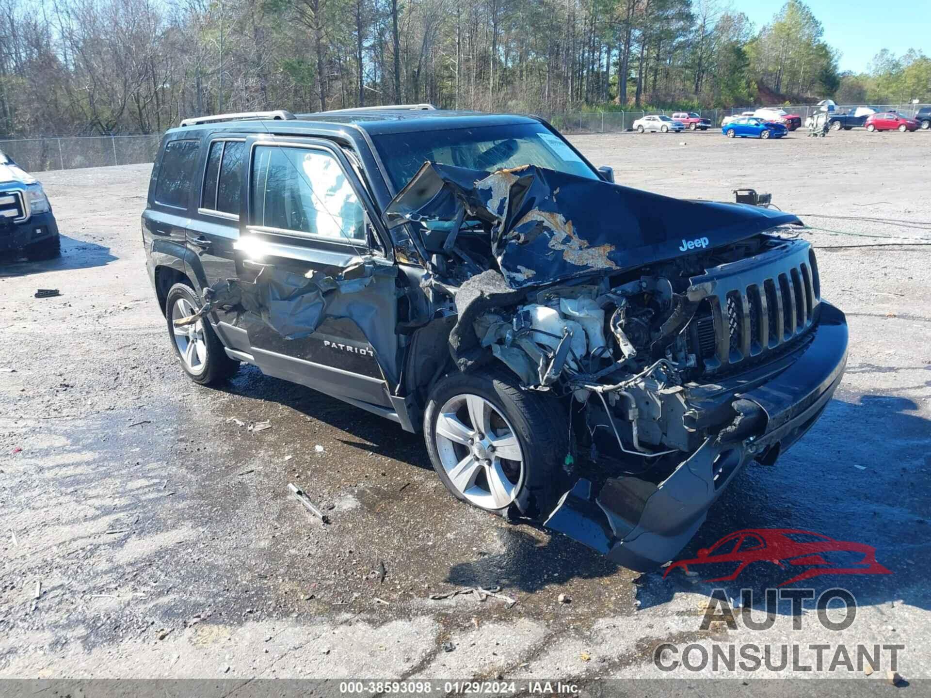 JEEP PATRIOT 2017 - 1C4NJPFA8HD148493