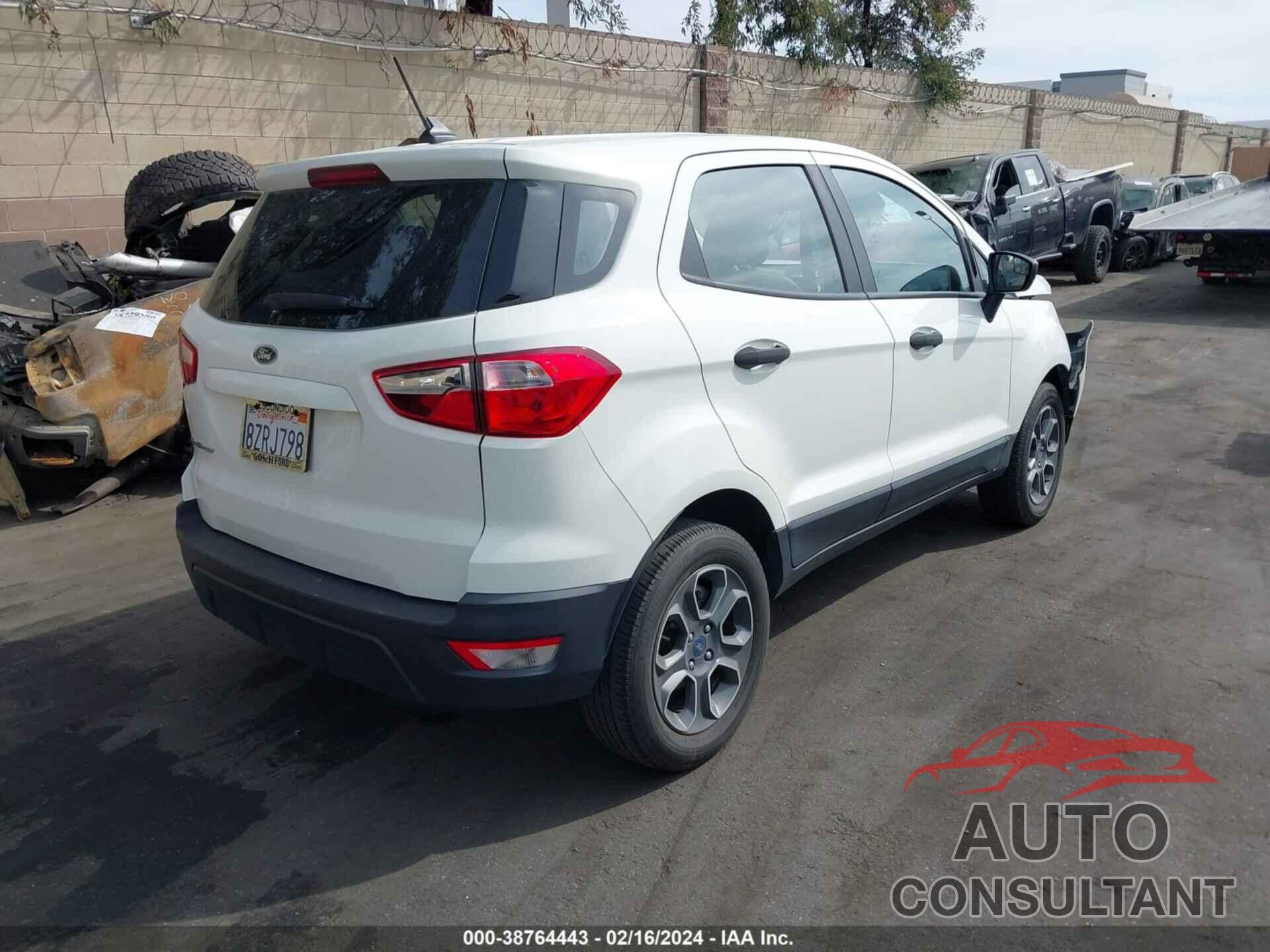 FORD ECOSPORT 2021 - MAJ3S2FE8MC440547