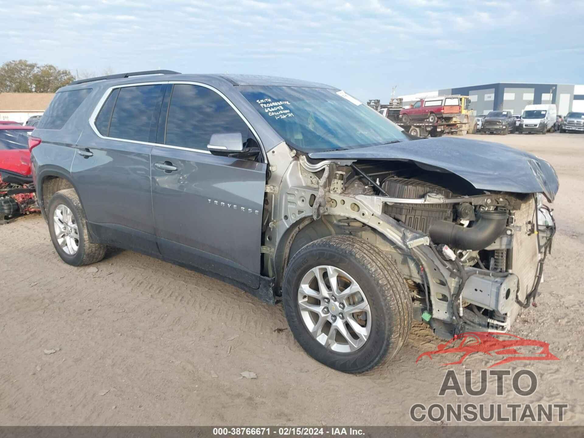 CHEVROLET TRAVERSE 2019 - 1GNERGKW3KJ221392