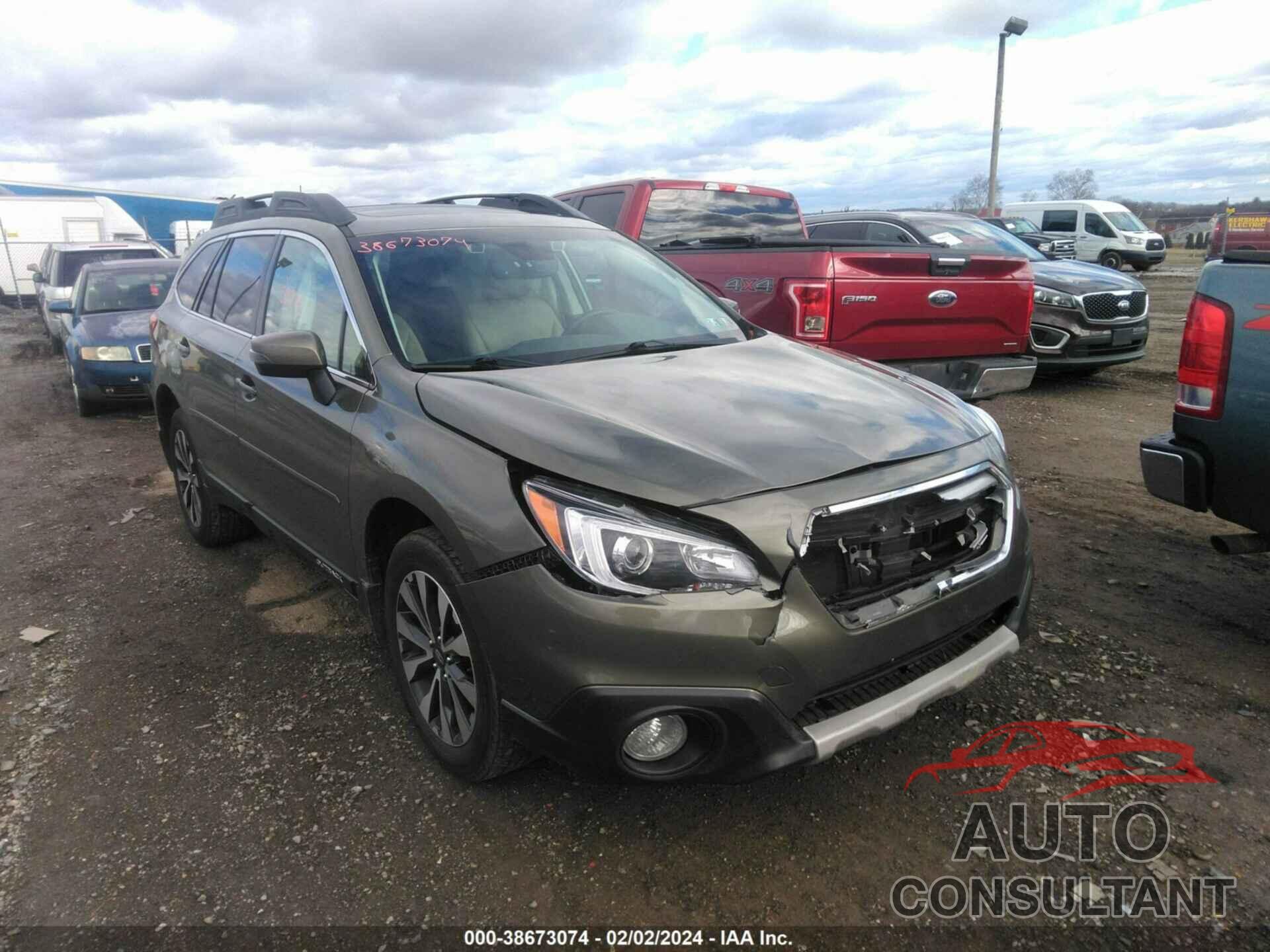 SUBARU OUTBACK 2017 - 4S4BSANC2H3223335