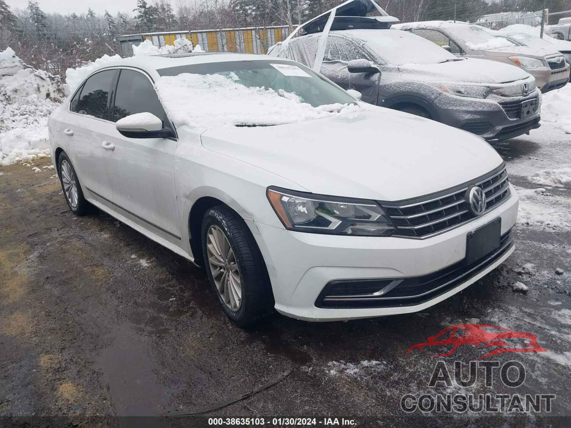 VOLKSWAGEN PASSAT 2017 - 1VWBT7A37HC044618