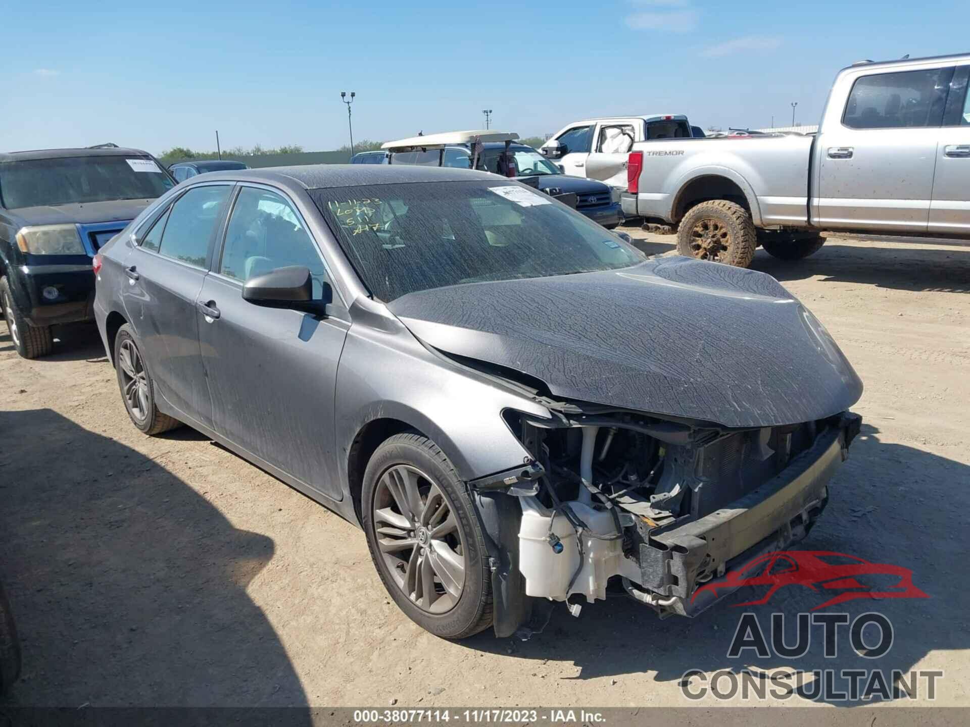 TOYOTA CAMRY 2016 - 4T1BF1FK9GU222850