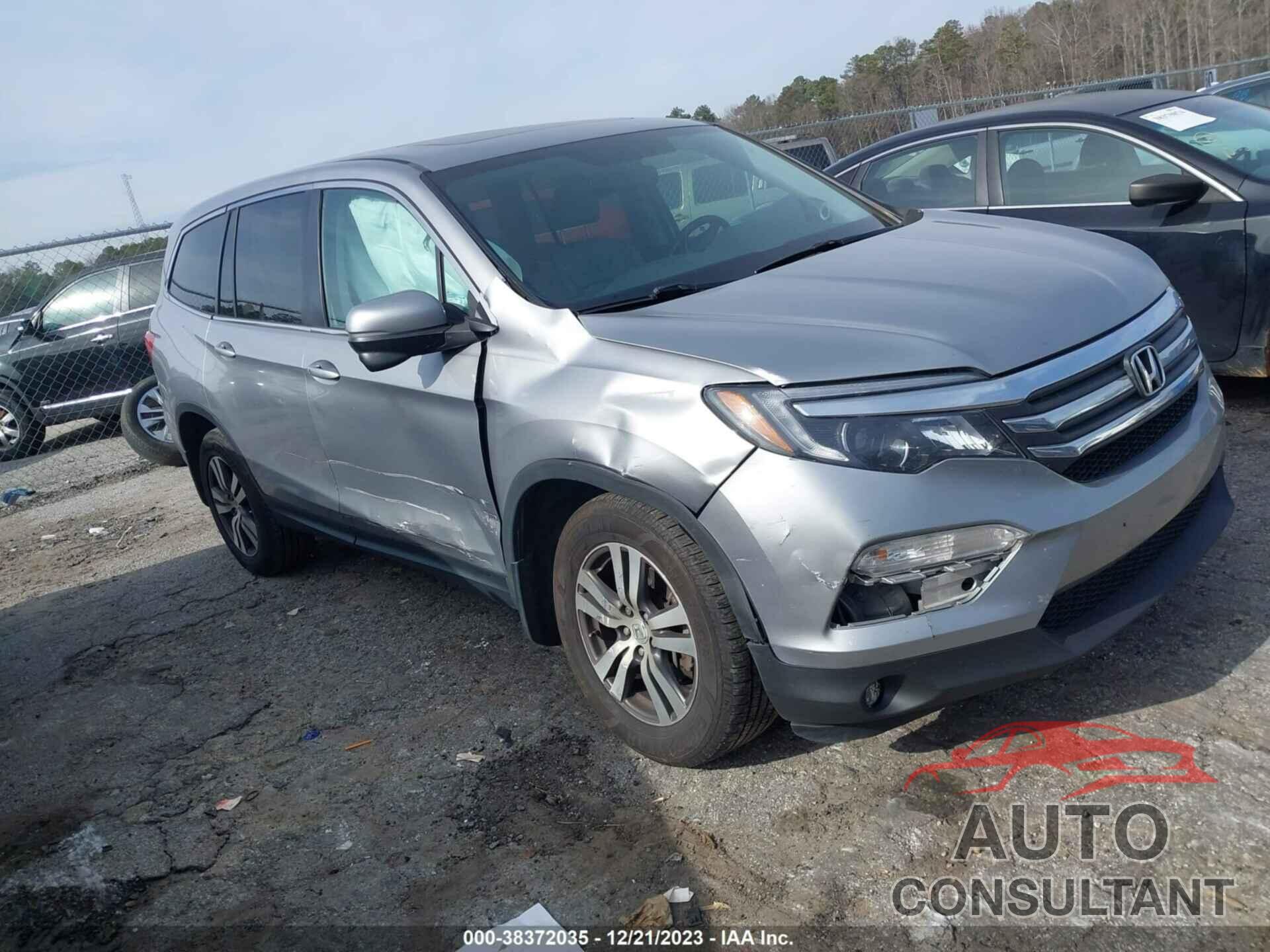 HONDA PILOT 2016 - 5FNYF6H51GB119823