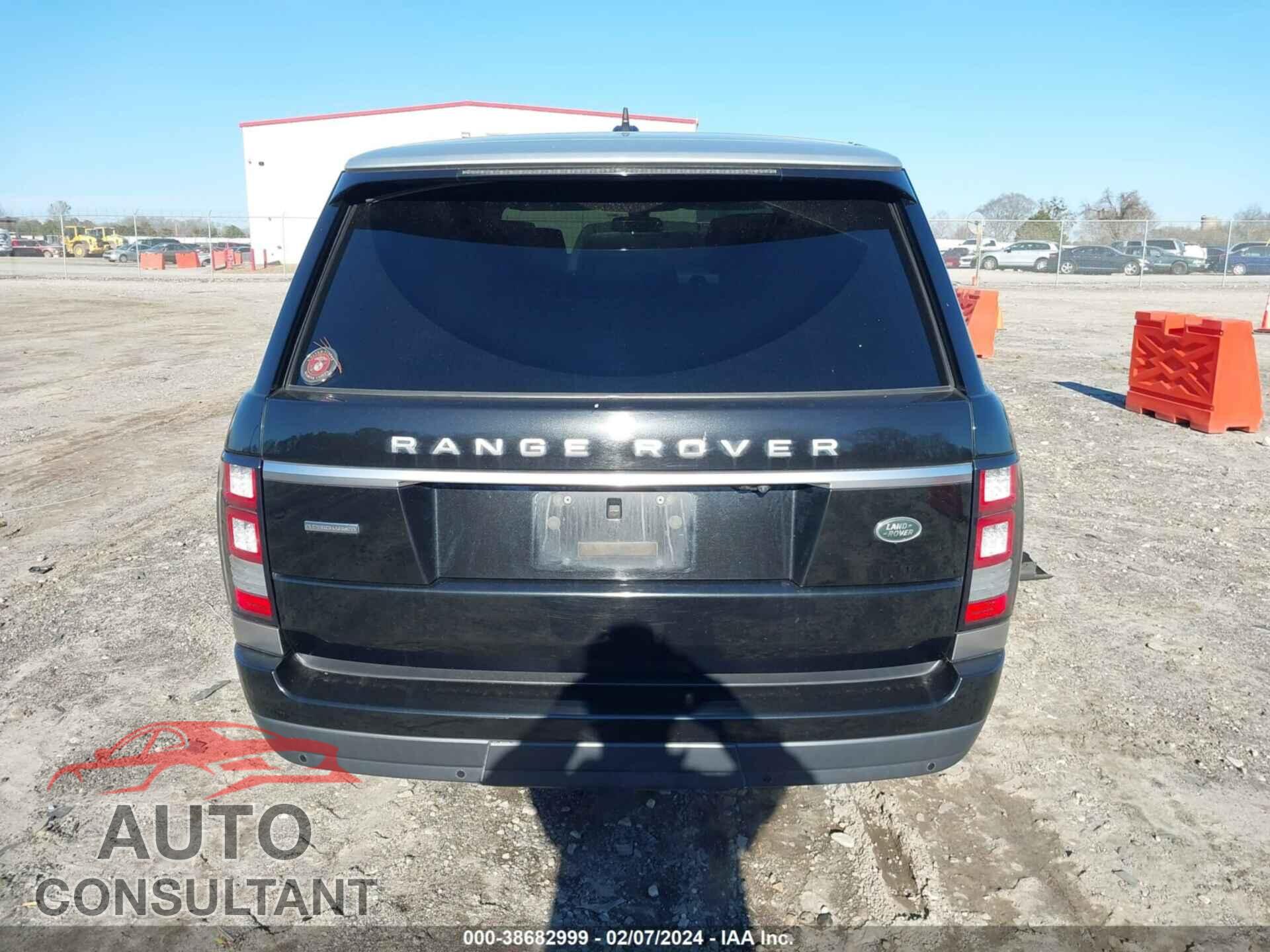 LAND ROVER RANGE ROVER 2016 - SALGS3EF0GA252691