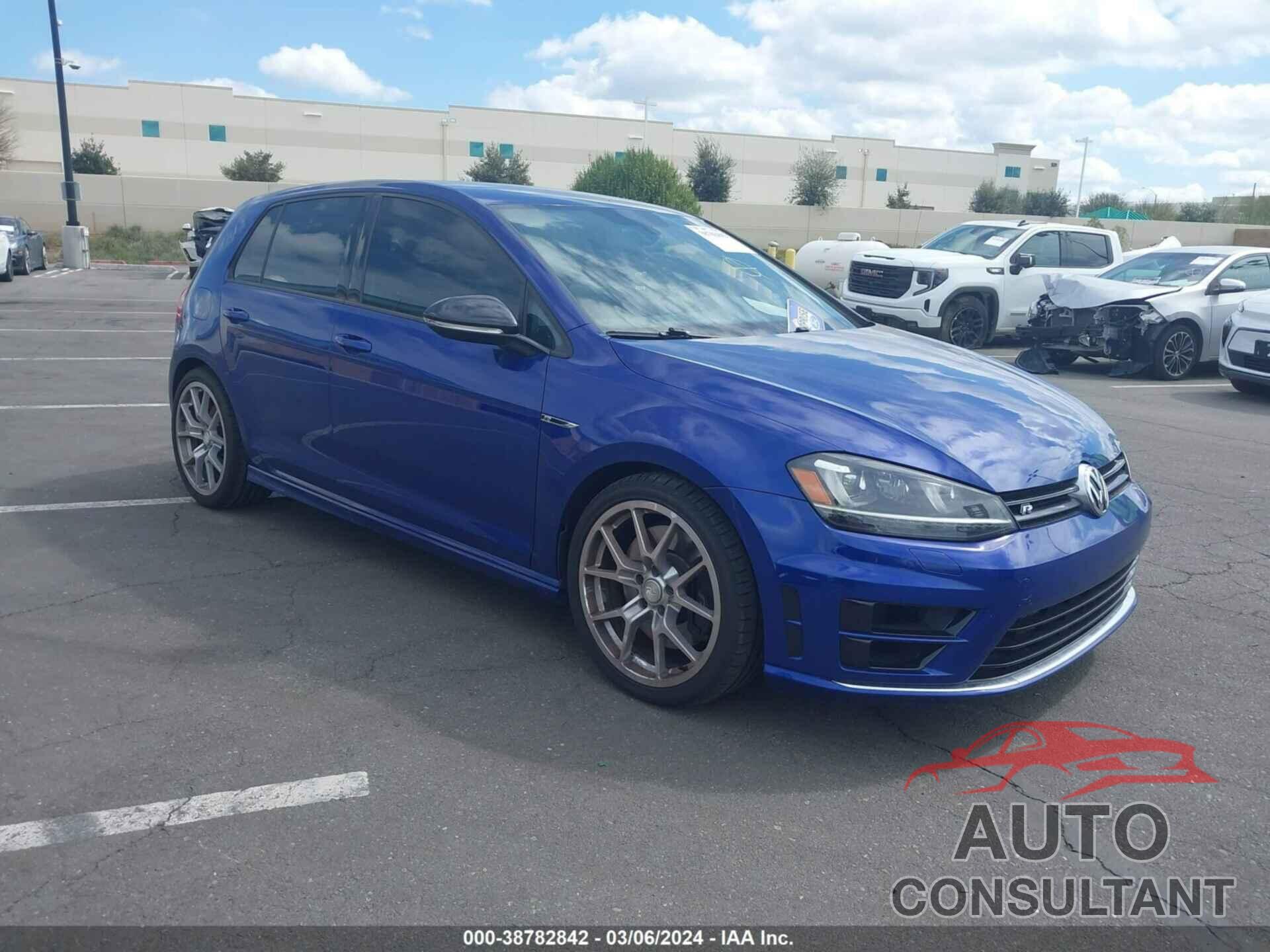 VOLKSWAGEN GOLF R 2016 - WVWLF7AU1GW052119