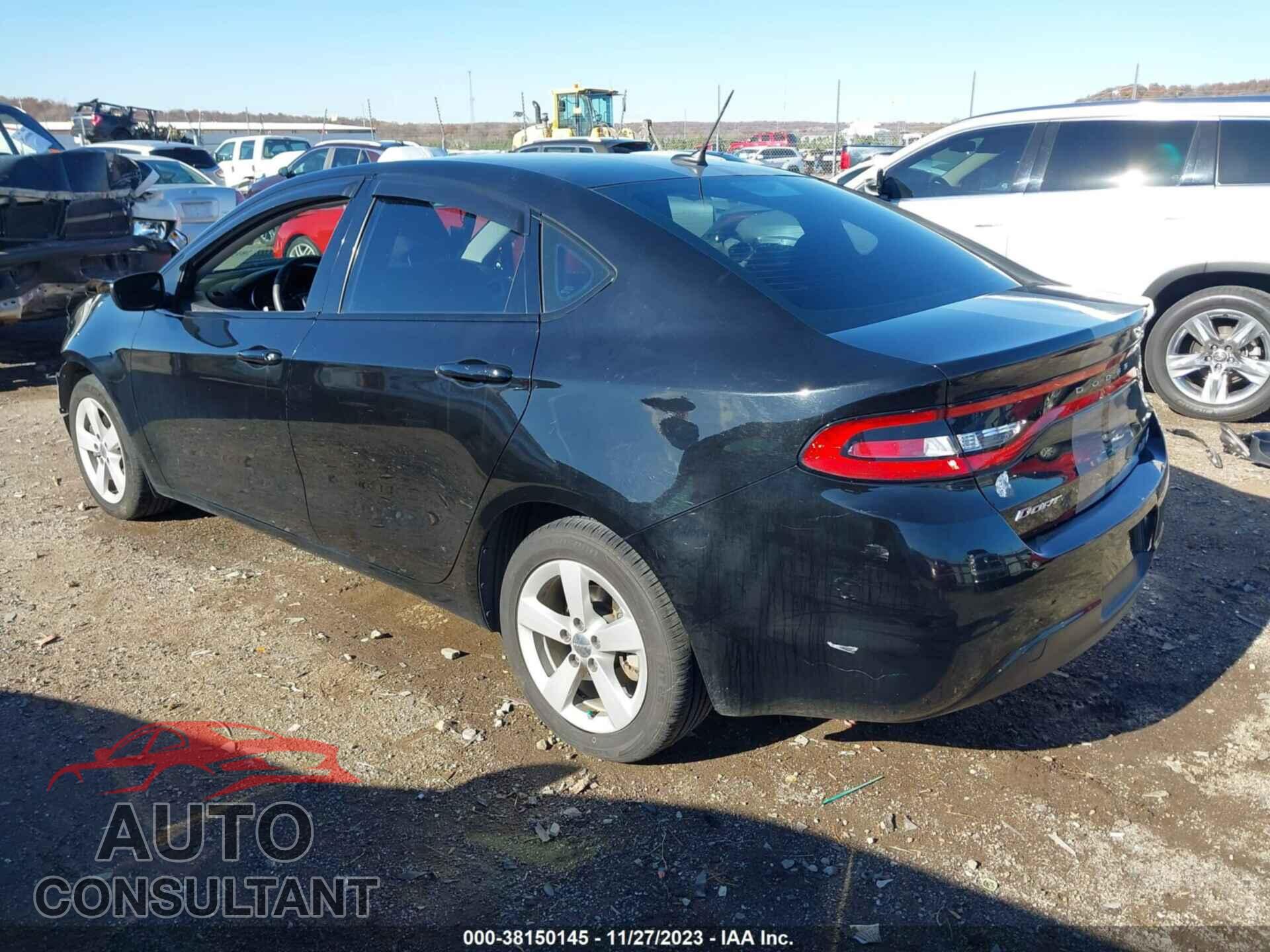 DODGE DART 2016 - 1C3CDFAA5GD516292