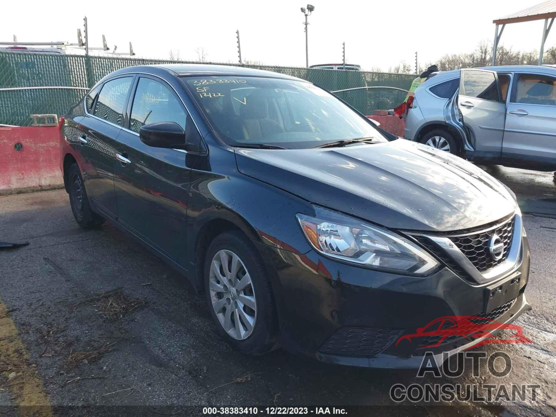 NISSAN SENTRA 2016 - 3N1AB7APXGY252330