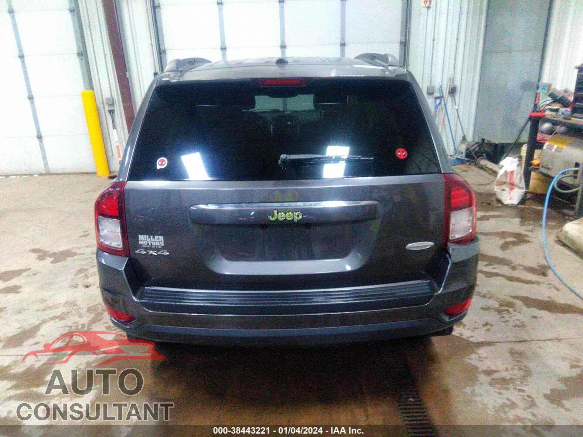 JEEP COMPASS 2017 - 1C4NJDEB2HD154668