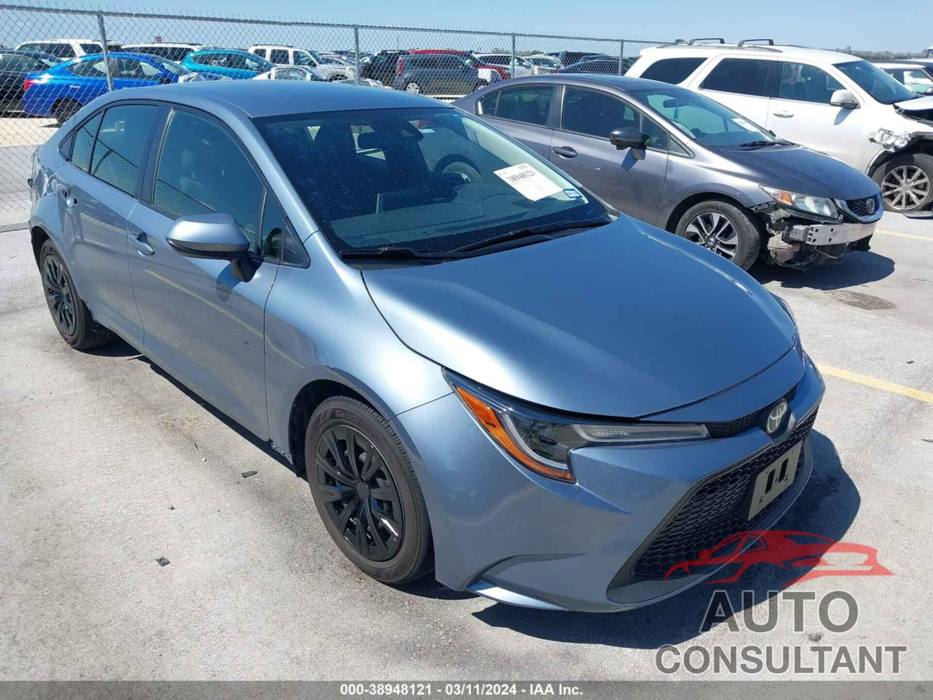 TOYOTA COROLLA 2020 - JTDEPRAE3LJ103797