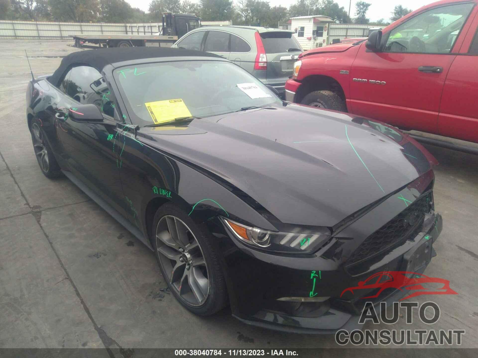 FORD MUSTANG 2016 - 1FATP8UH2G5333228