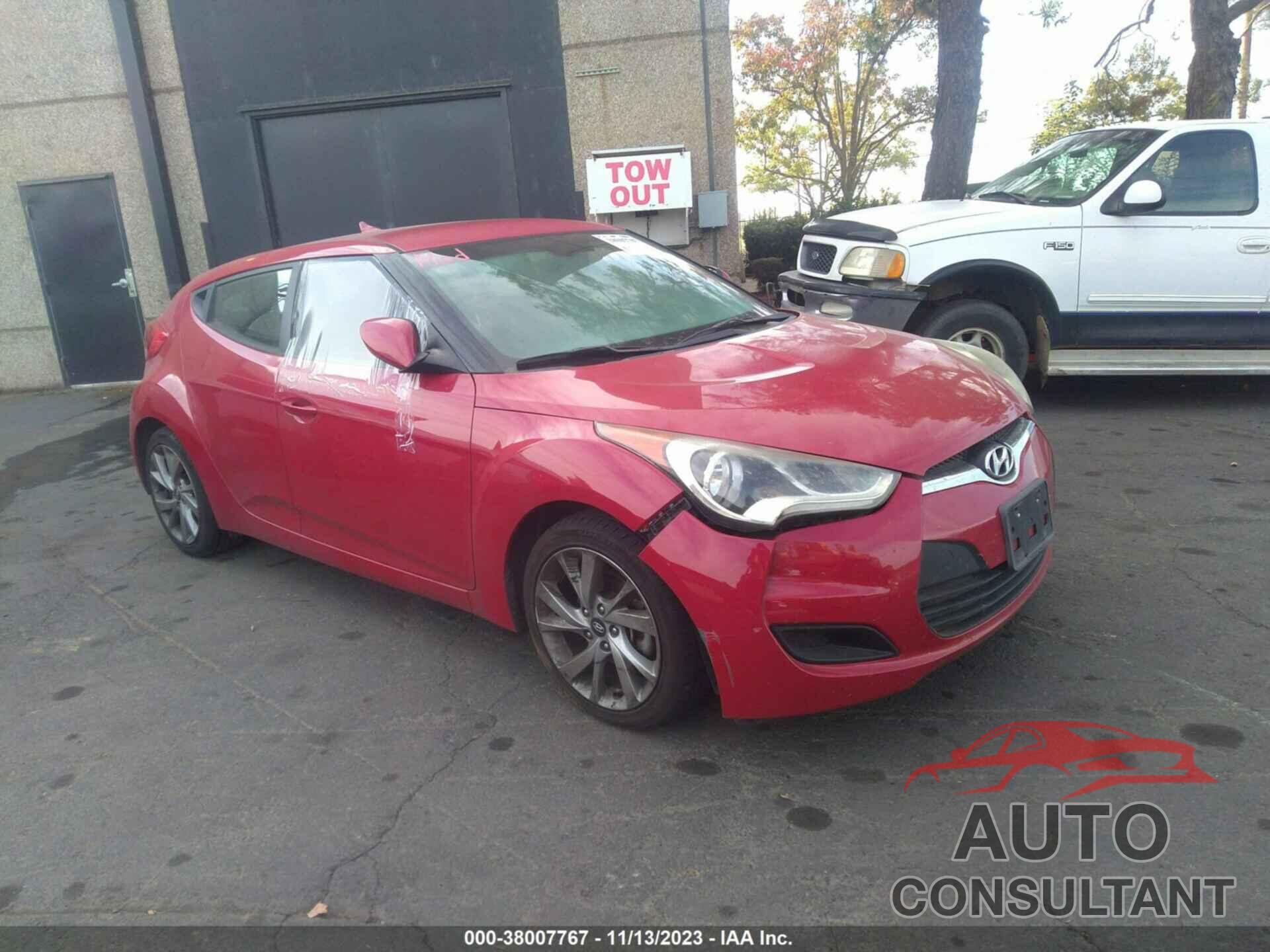 HYUNDAI VELOSTER 2016 - KMHTC6AD5GU274835