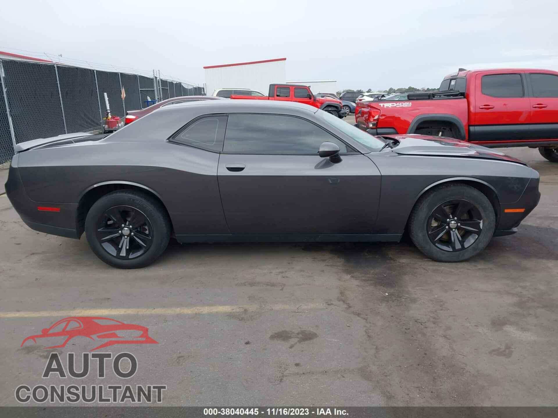 DODGE CHALLENGER 2016 - 2C3CDZAG6GH200926