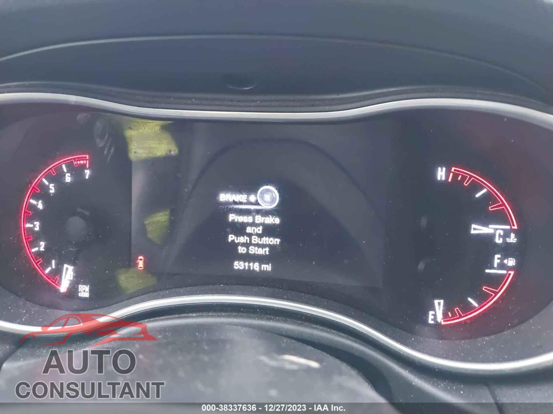 DODGE DURANGO 2020 - 1C4RDJAG7LC412870