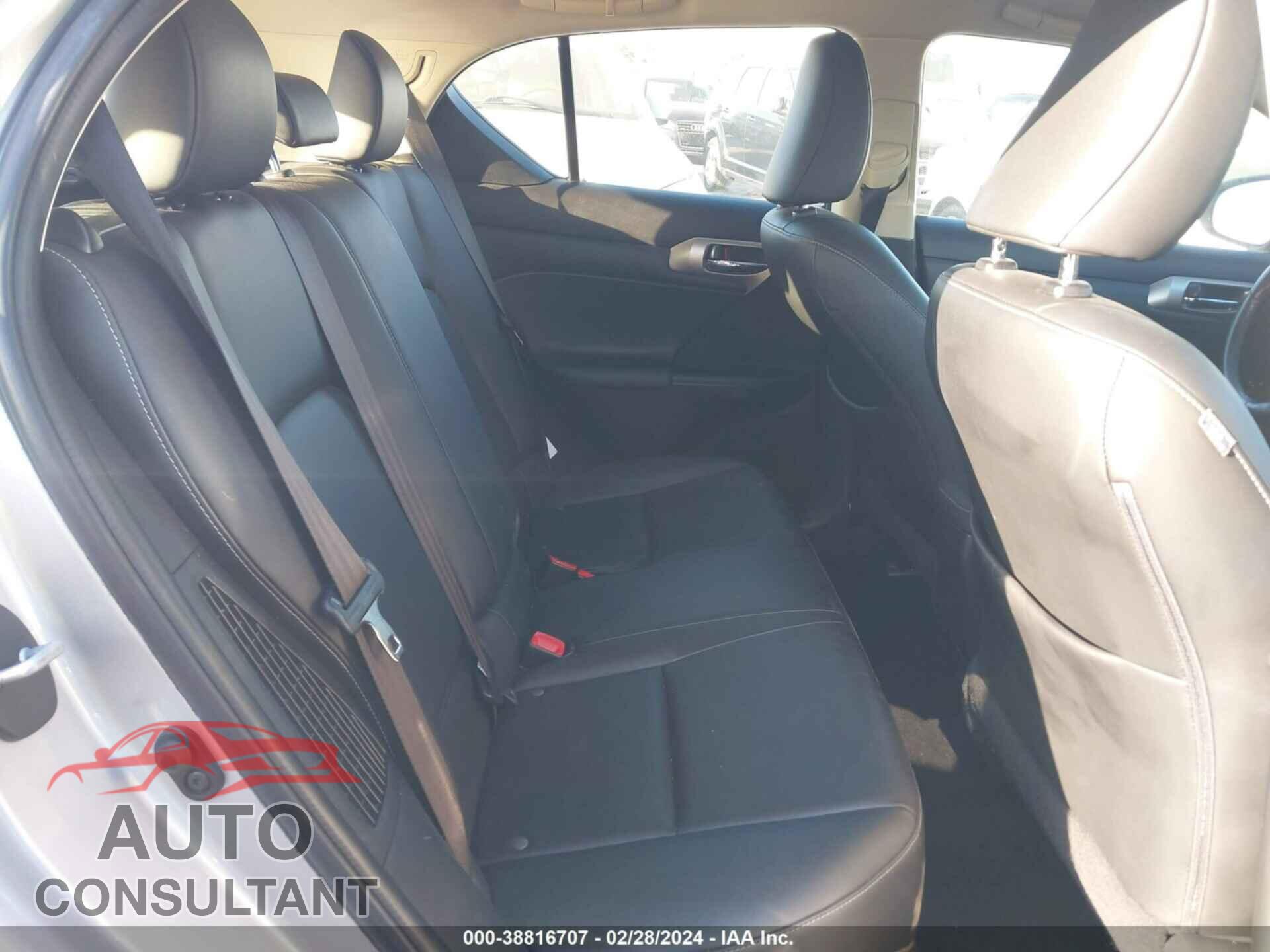 LEXUS CT 200H 2016 - JTHKD5BH4G2272917