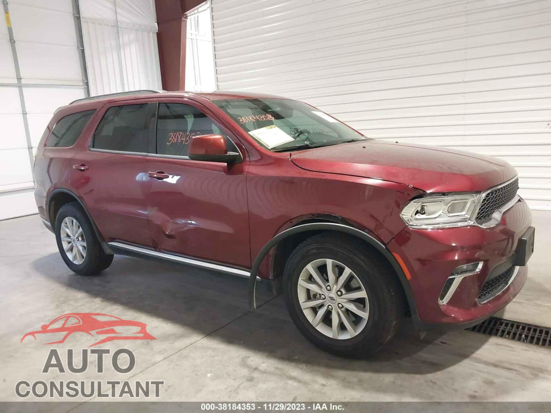 DODGE DURANGO 2021 - 1C4RDJAG1MC865786