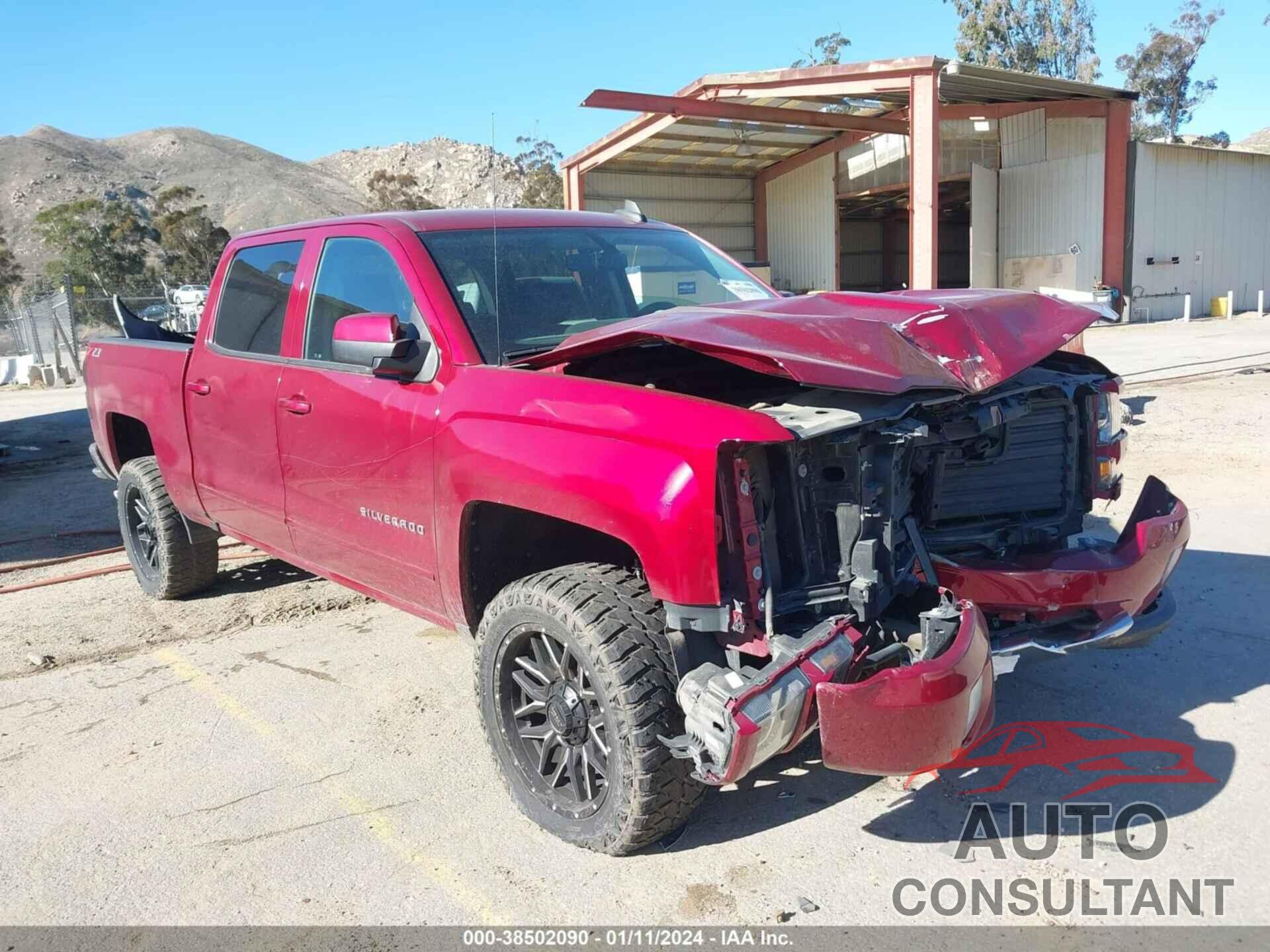 CHEVROLET SILVERADO 2018 - 3GCUKREC5JG593225