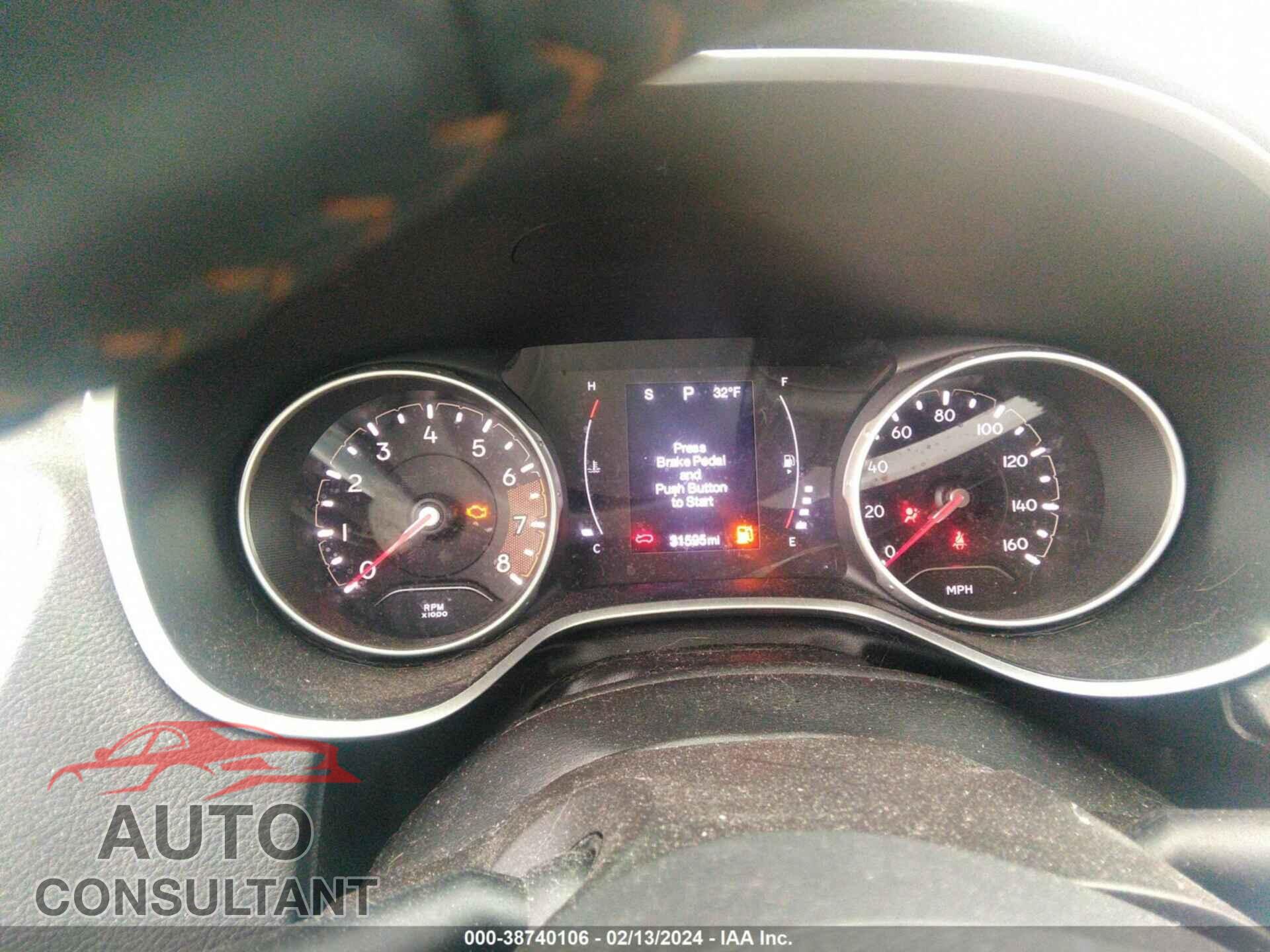 JEEP COMPASS 2019 - 3C4NJDBB0KT846627