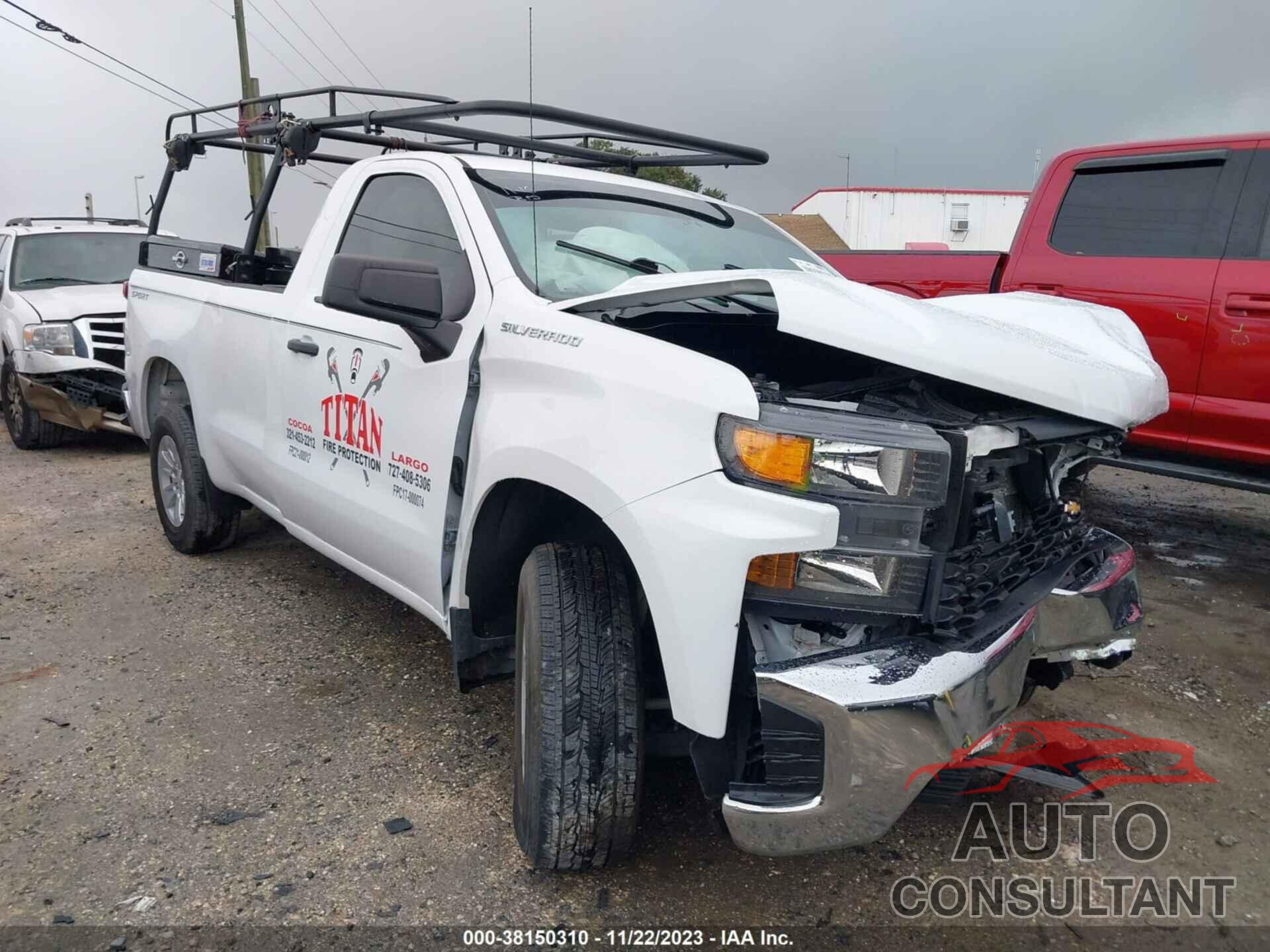 CHEVROLET SILVERADO 1500 2021 - 3GCNWAEF1MG477481