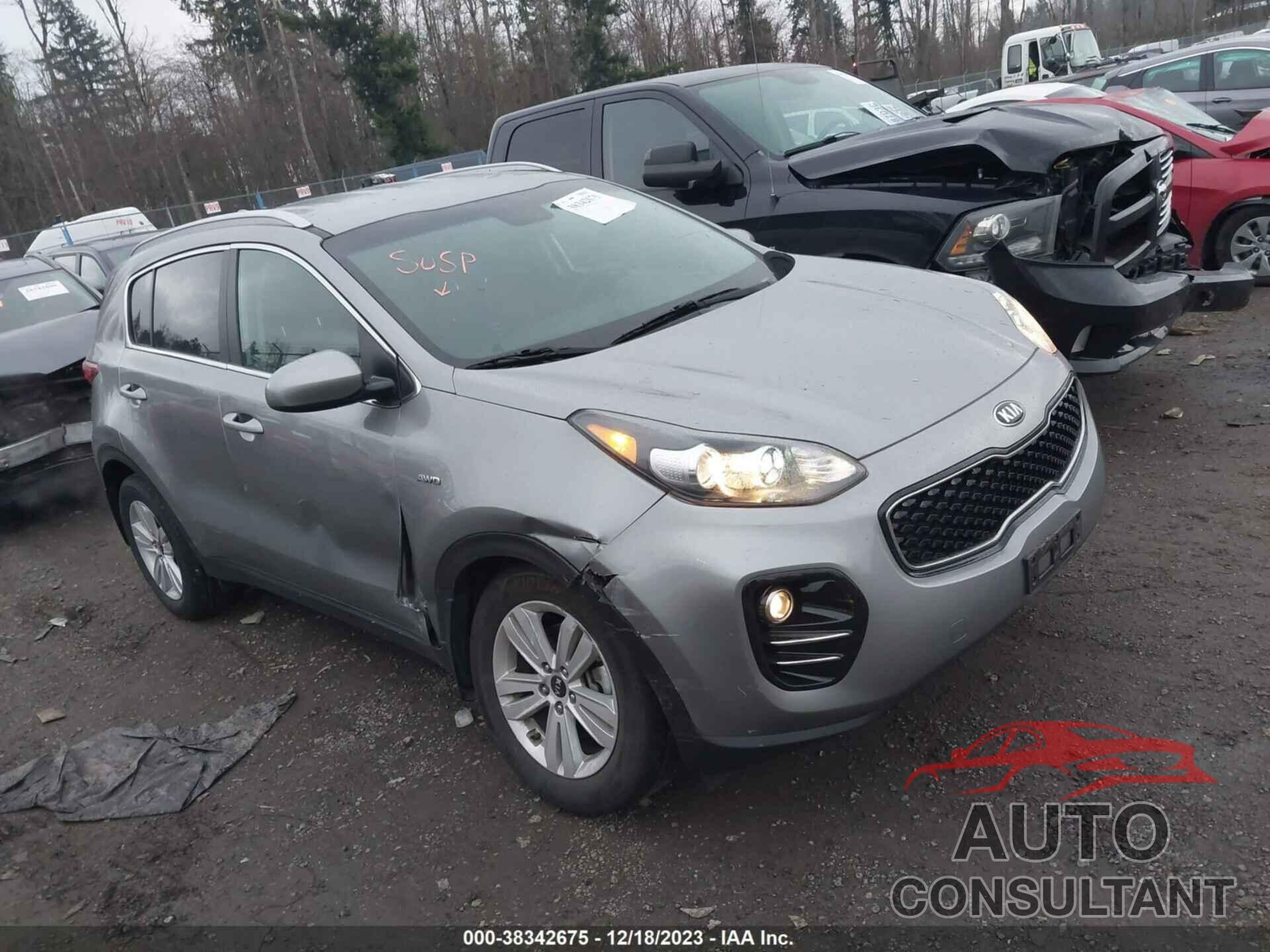 KIA SPORTAGE 2019 - KNDPMCAC5K7566727